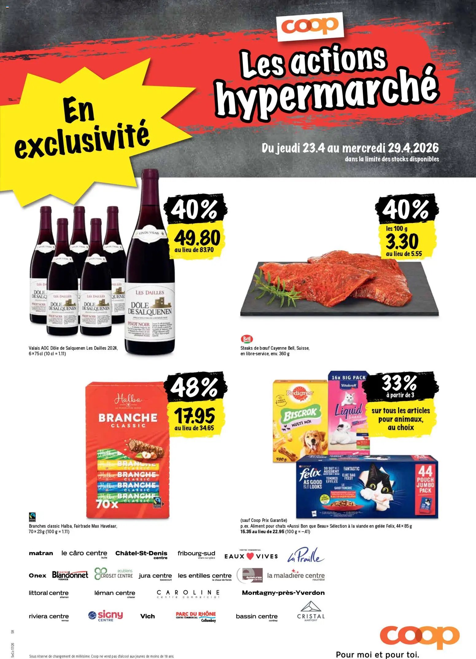 Coop aktionen FR (2026-04-23 - 2026-04-29)