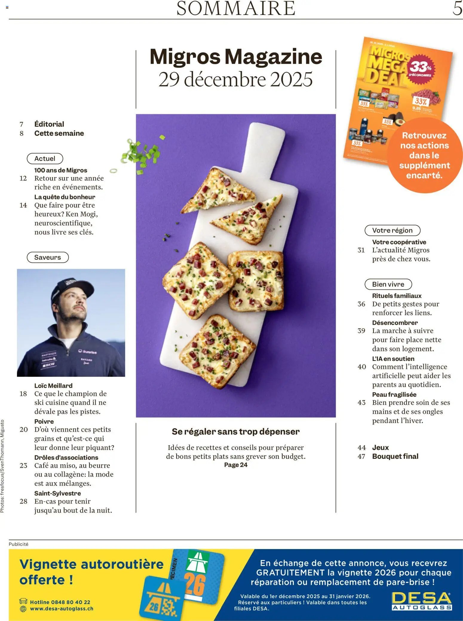 Migros Magazin FR (2025-12-29 - 2026-01-05)