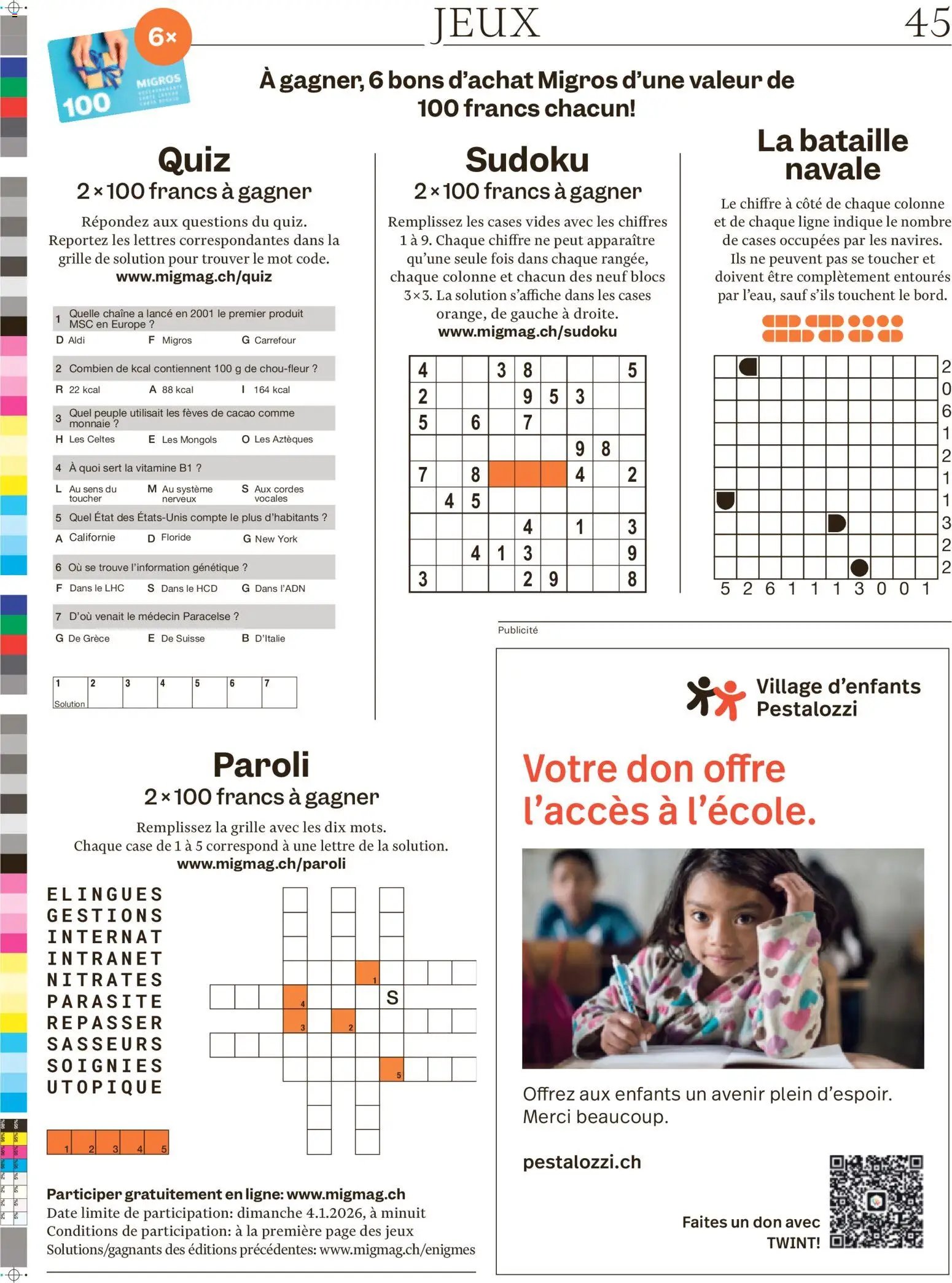 Migros Magazin FR (2025-12-29 - 2026-01-05)