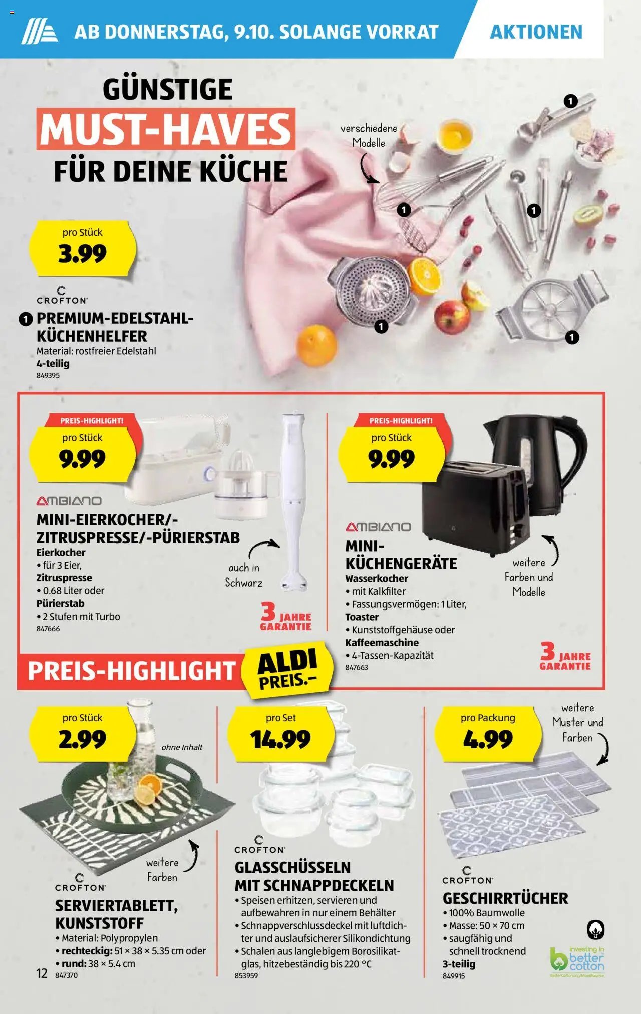Aldi Aktionen (2025-10-09 - 2025-10-15)