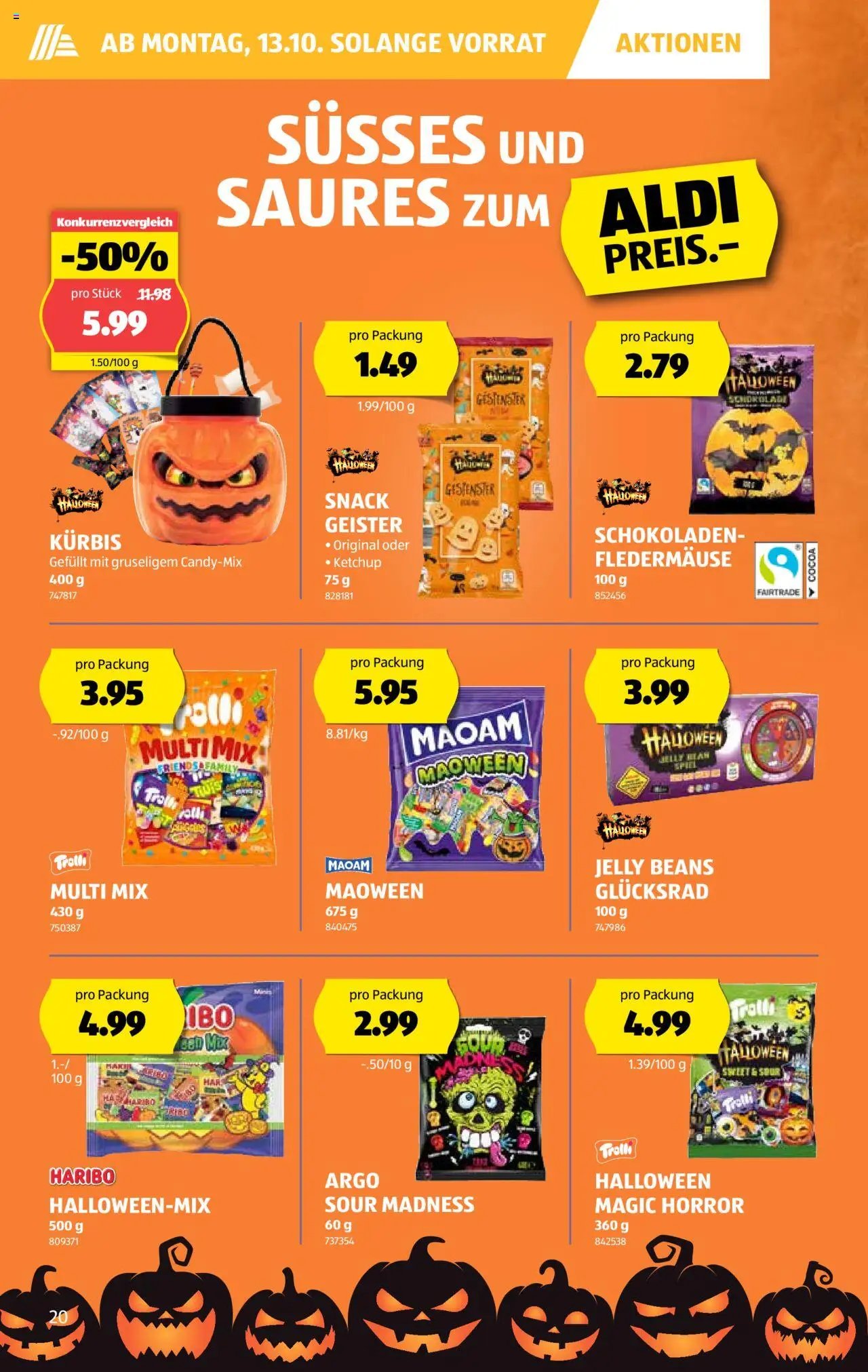 Aldi Aktionen (2025-10-09 - 2025-10-15)