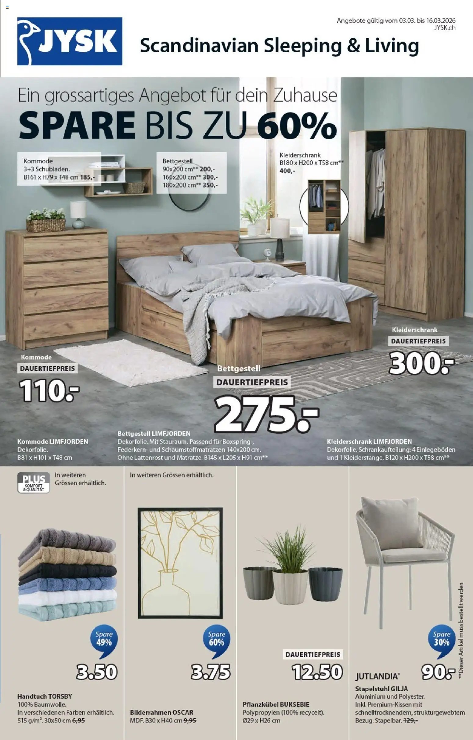 JYSK aktionen (2026-03-03 - 2026-03-16) | 1