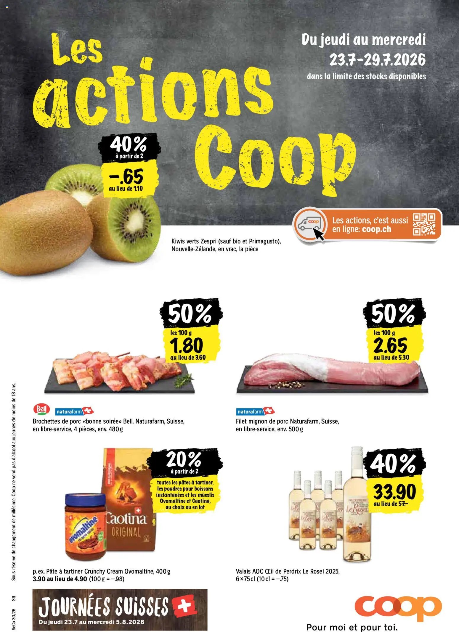 Coop aktionen FR