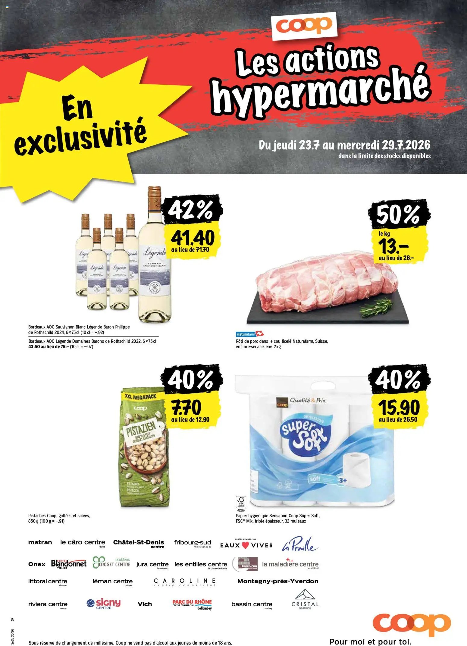 Coop aktionen FR