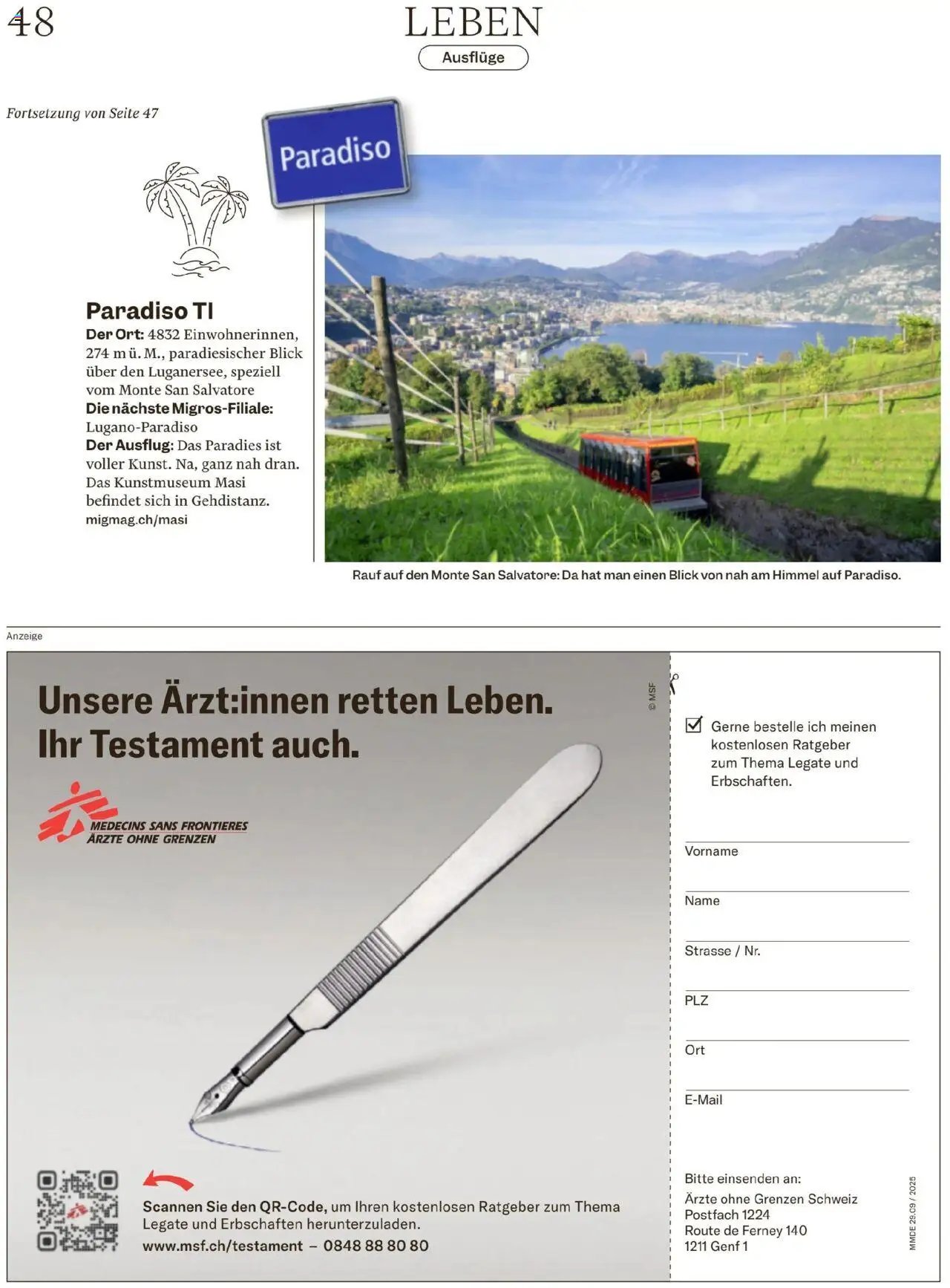 Migros Magazin (2025-09-29 - 2025-10-06)