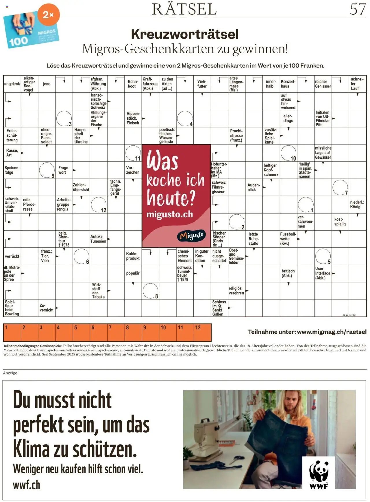 Migros Magazin (2025-09-29 - 2025-10-06)