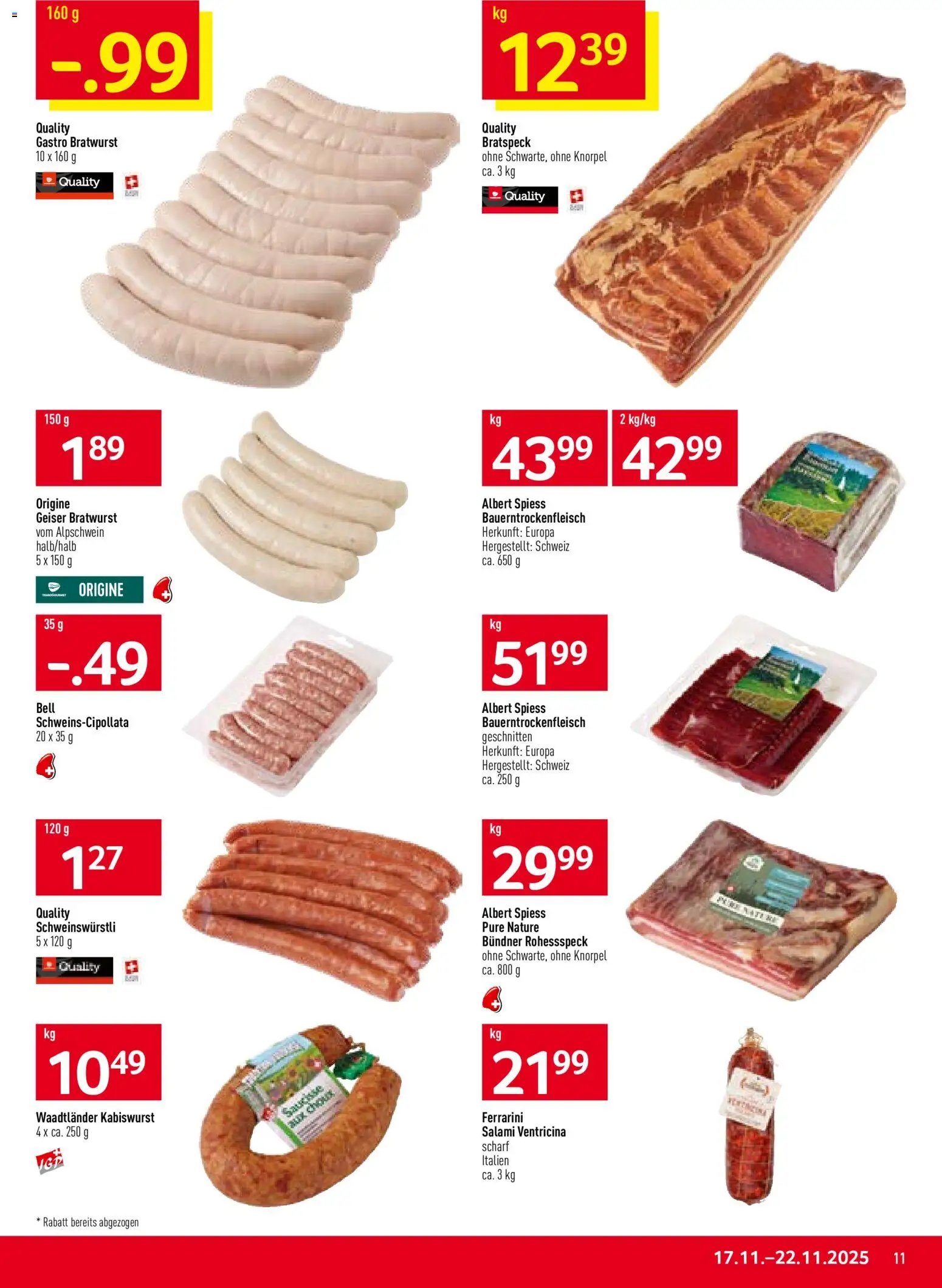 Prodega Aktionen (2025-11-17 - 2025-11-22) | 11