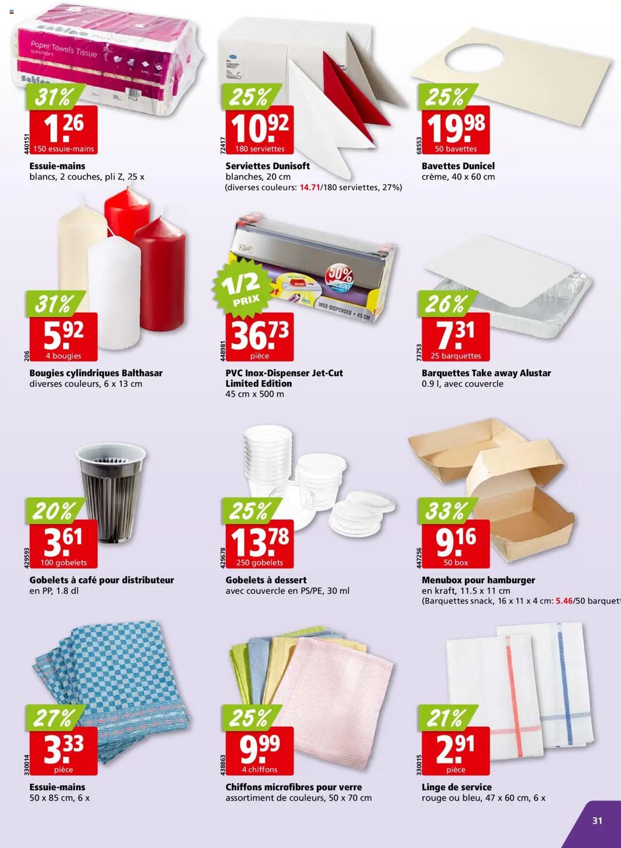 Aligro Aktionen Chavannes, Matran, Genève, Sion (2025-09-22 - 2025-09-27)