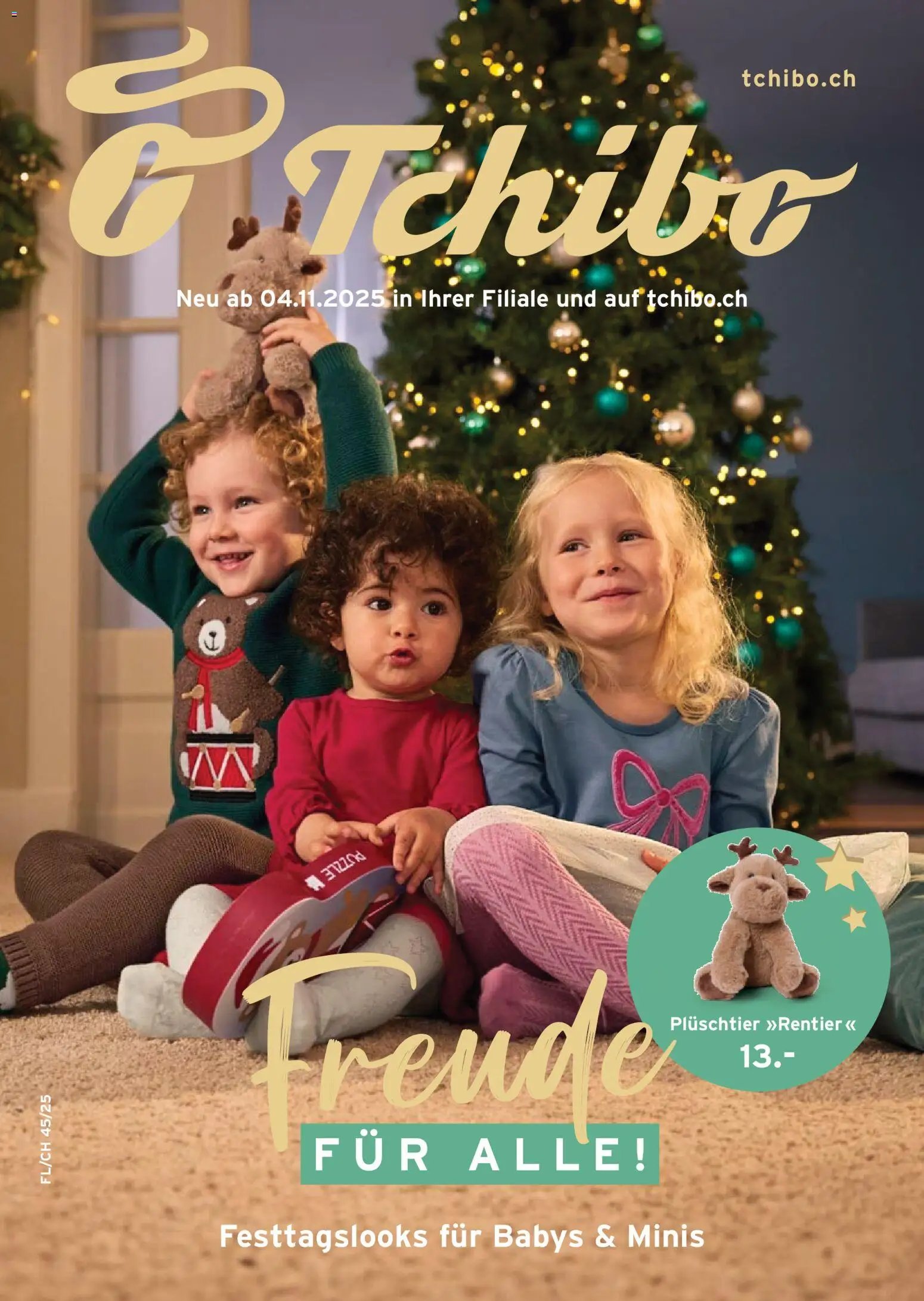 Tchibo Aktionen Festtagslooks Baby (2025-11-04 - 2025-12-24)