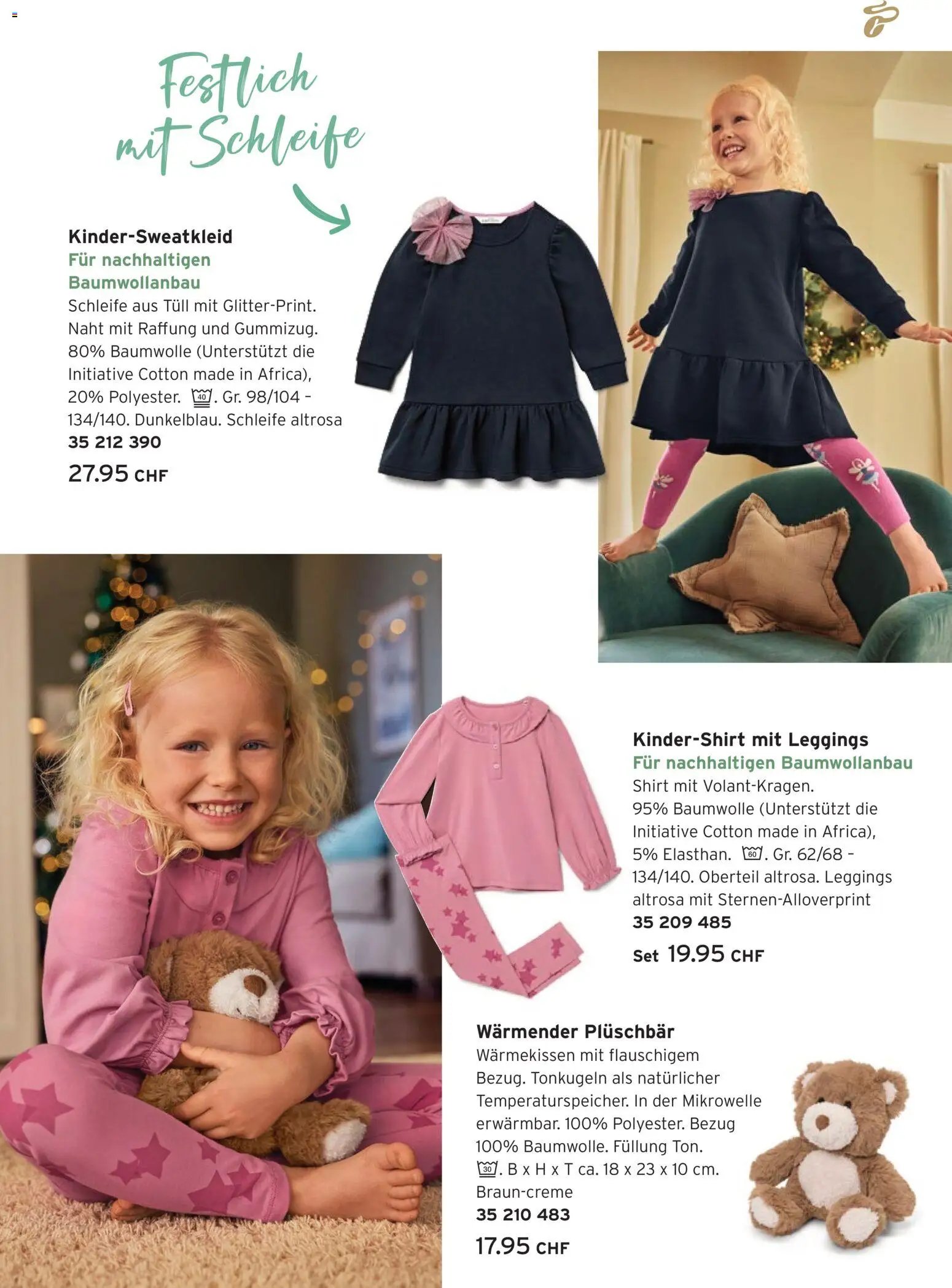 Tchibo Aktionen Festtagslooks Baby (2025-11-04 - 2025-12-24)