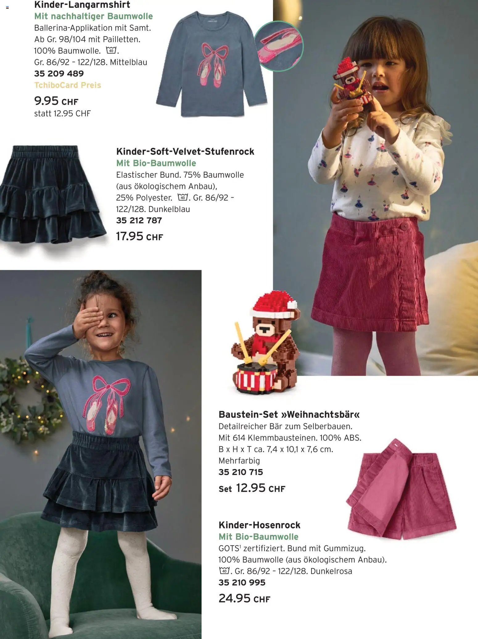 Tchibo Aktionen Festtagslooks Baby (2025-11-04 - 2025-12-24)