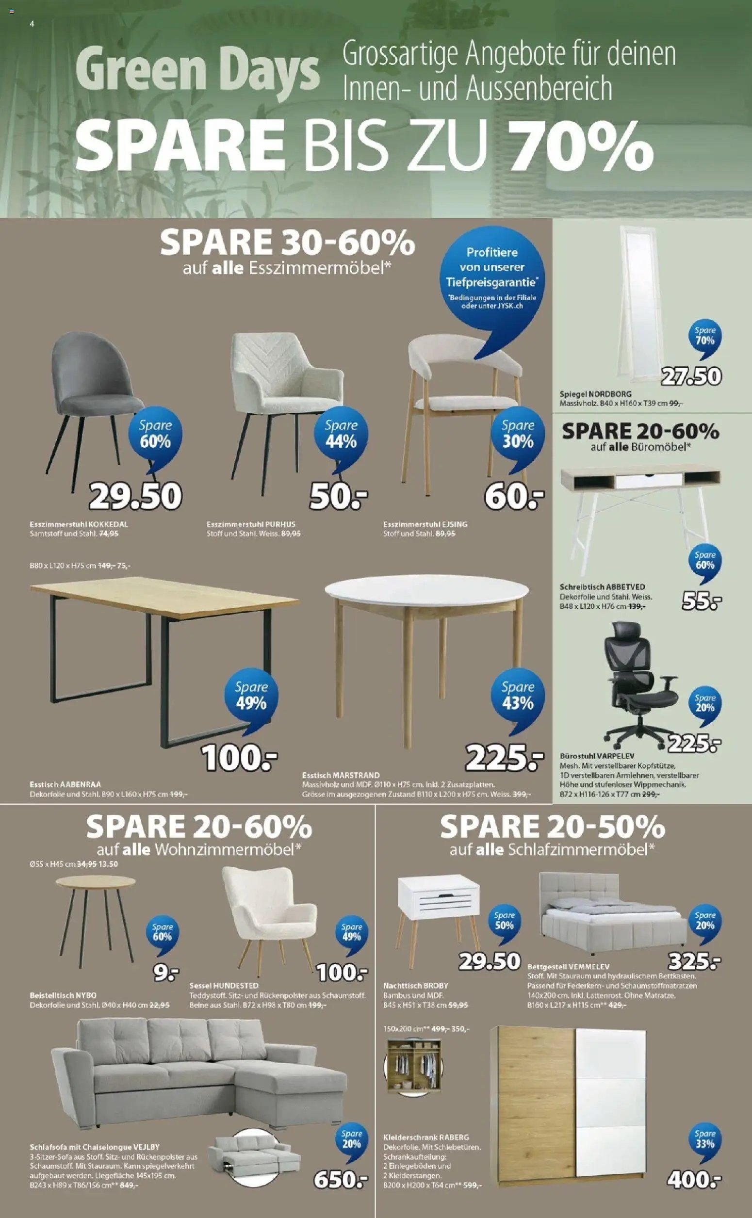 JYSK aktionen (2026-03-31 - 2026-04-14)