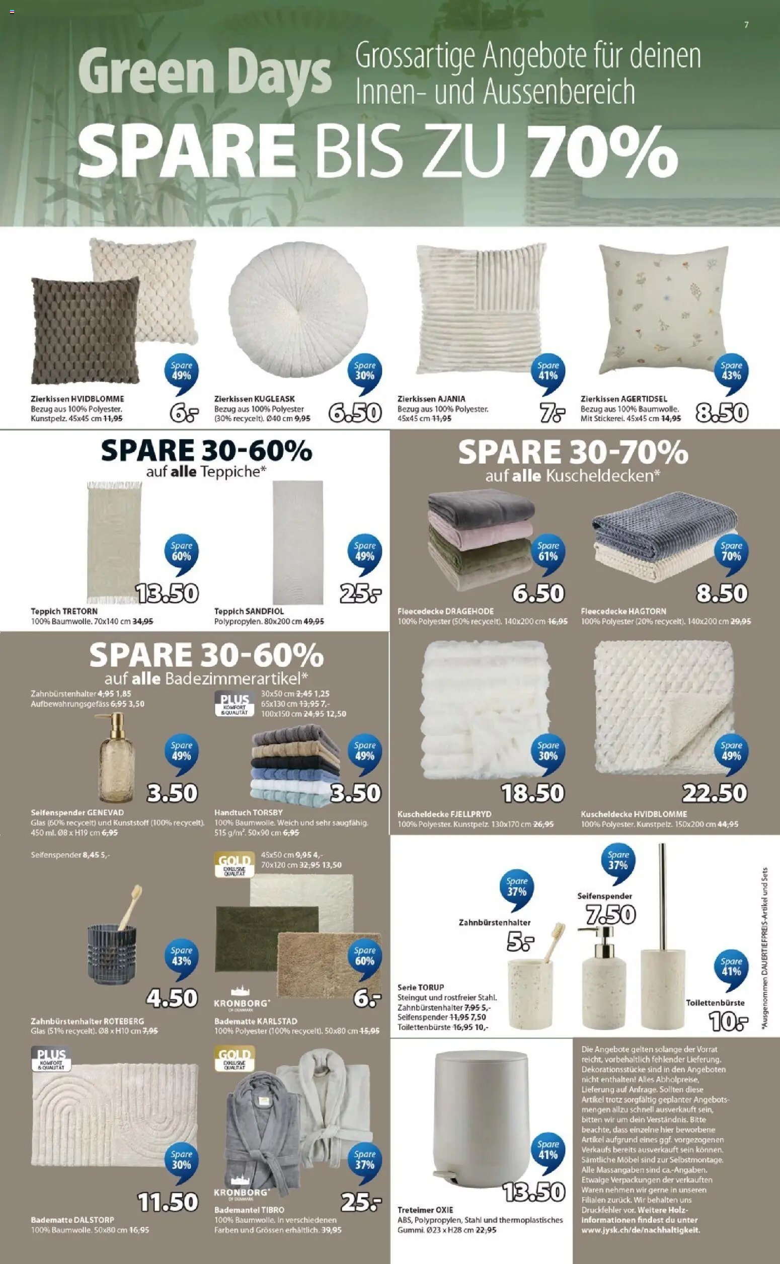 JYSK aktionen (2026-03-31 - 2026-04-14)