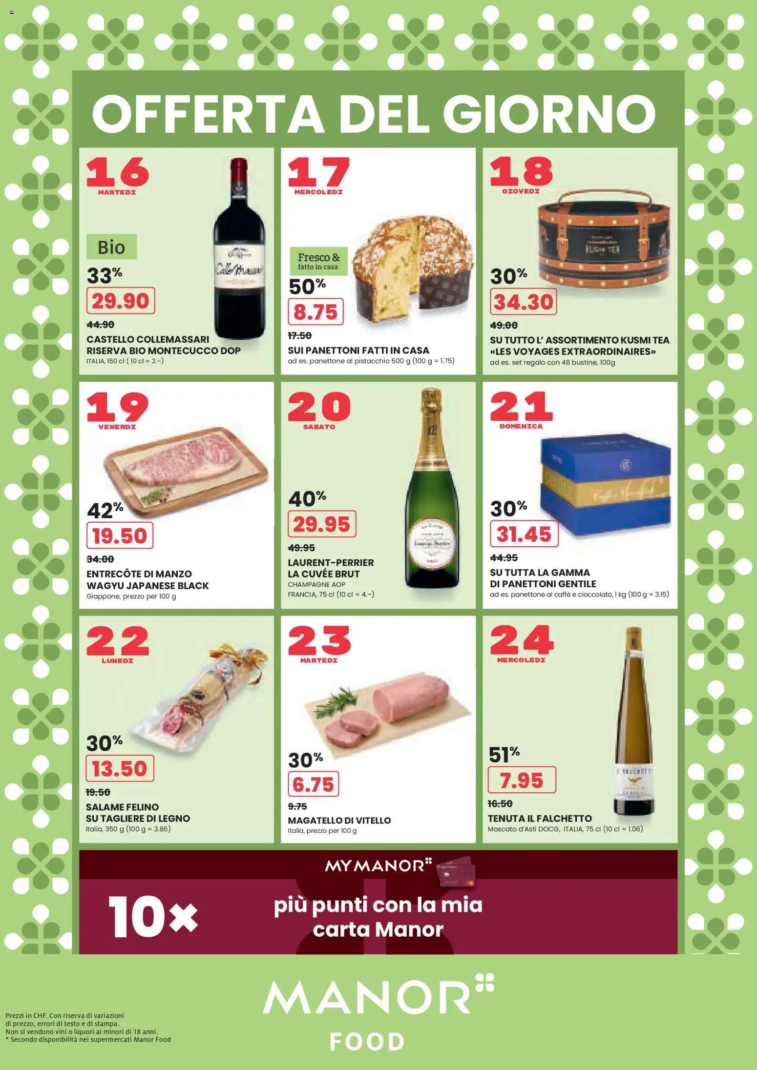 Manor Aktionen IT (2025-12-16 - 2025-12-29) | 16