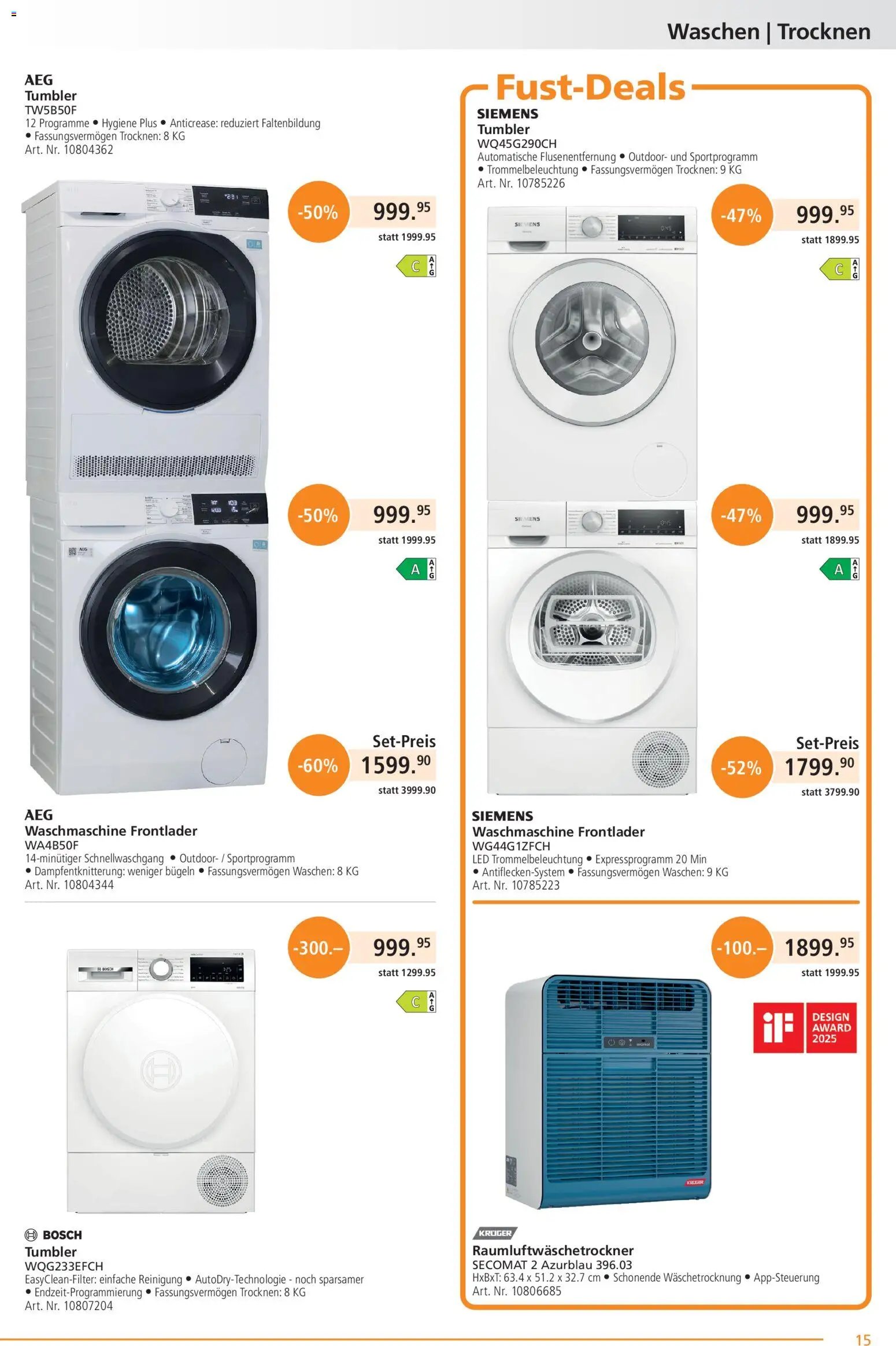 Fust Aktionen (2026-02-23 - 2026-03-22) | 15