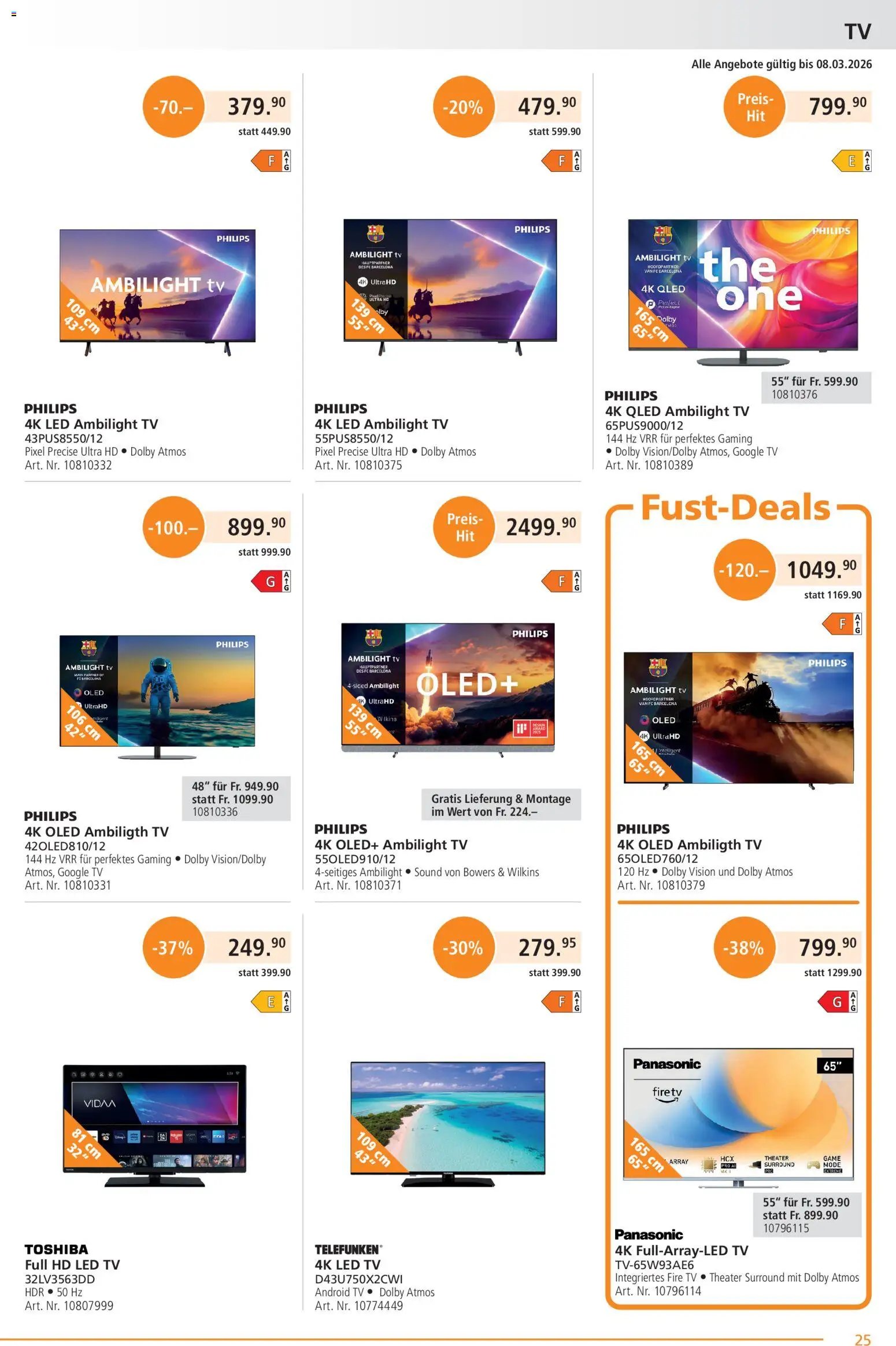 Fust Aktionen (2026-02-23 - 2026-03-22) | 25