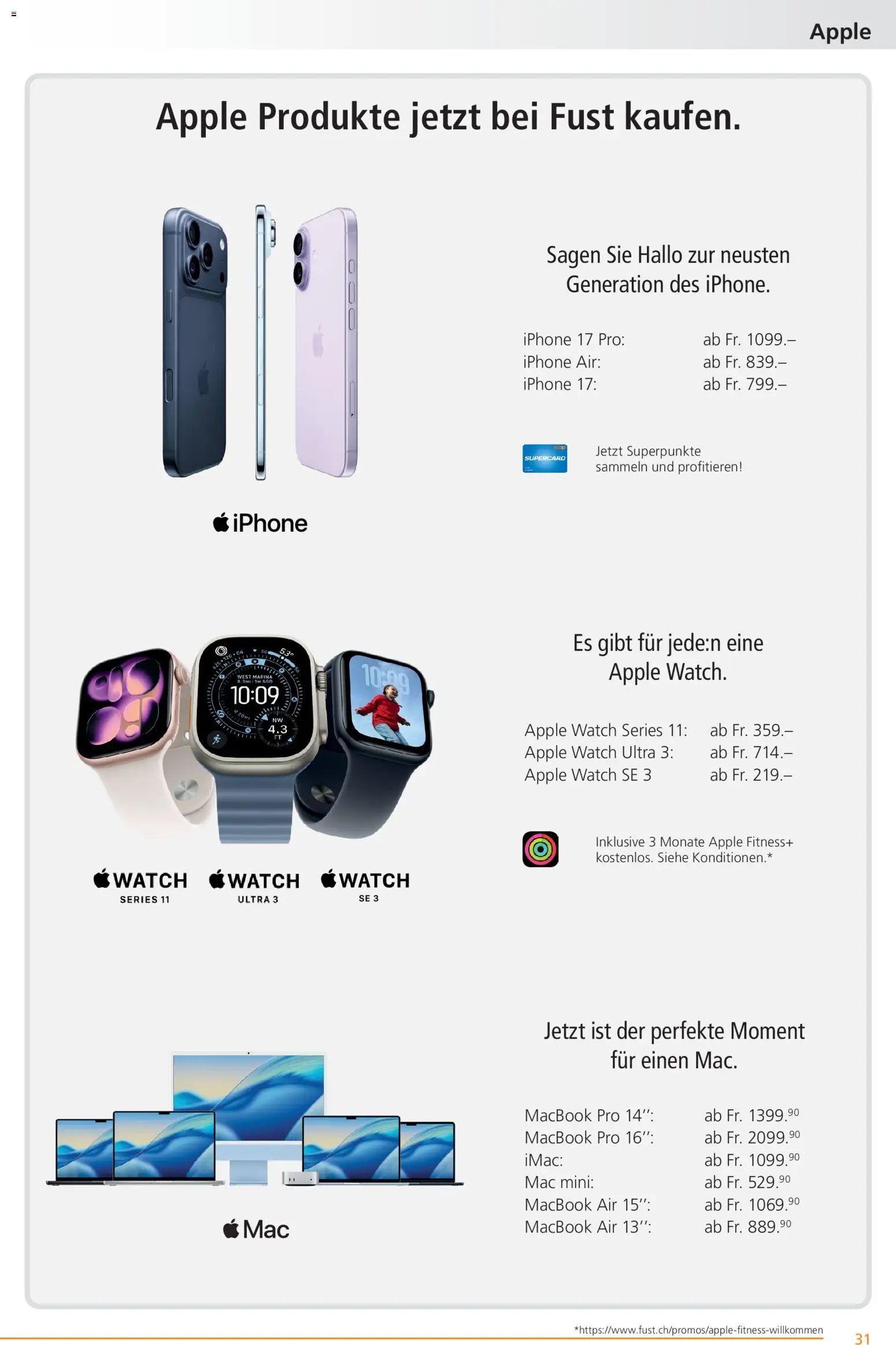 Fust Aktionen (2026-02-23 - 2026-03-22) | 31