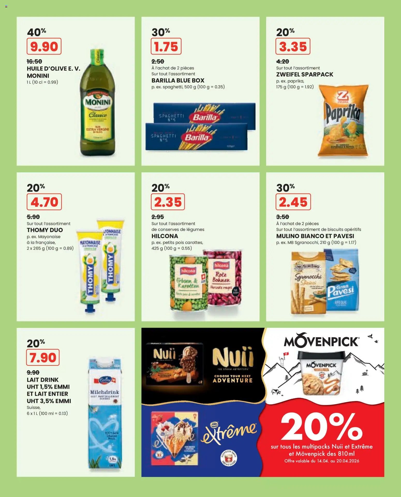 Manor aktionen FR (2026-04-14 - 2026-04-20)