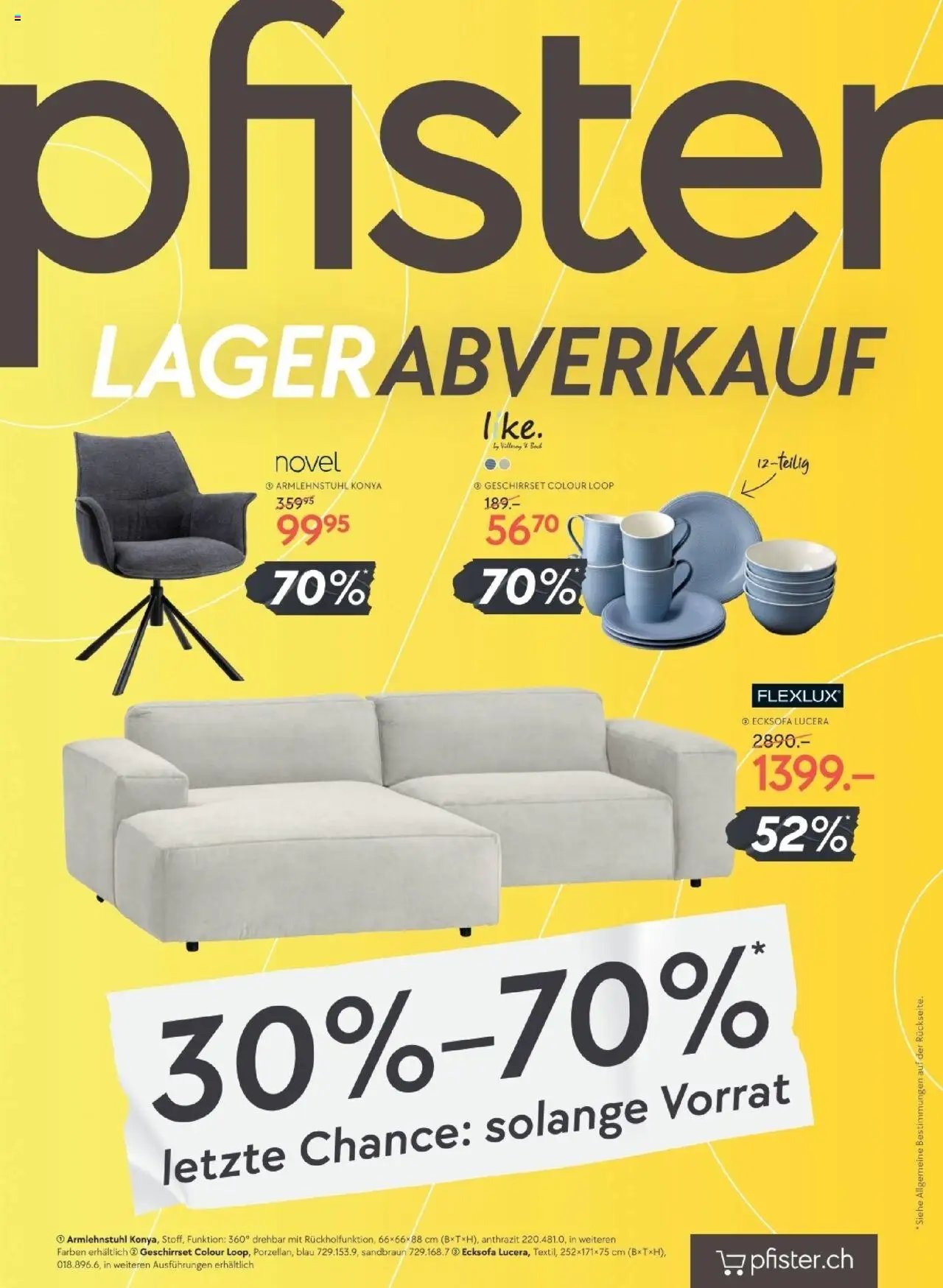 Pfister Aktionen (2025-08-12 - 2025-08-25) | 1