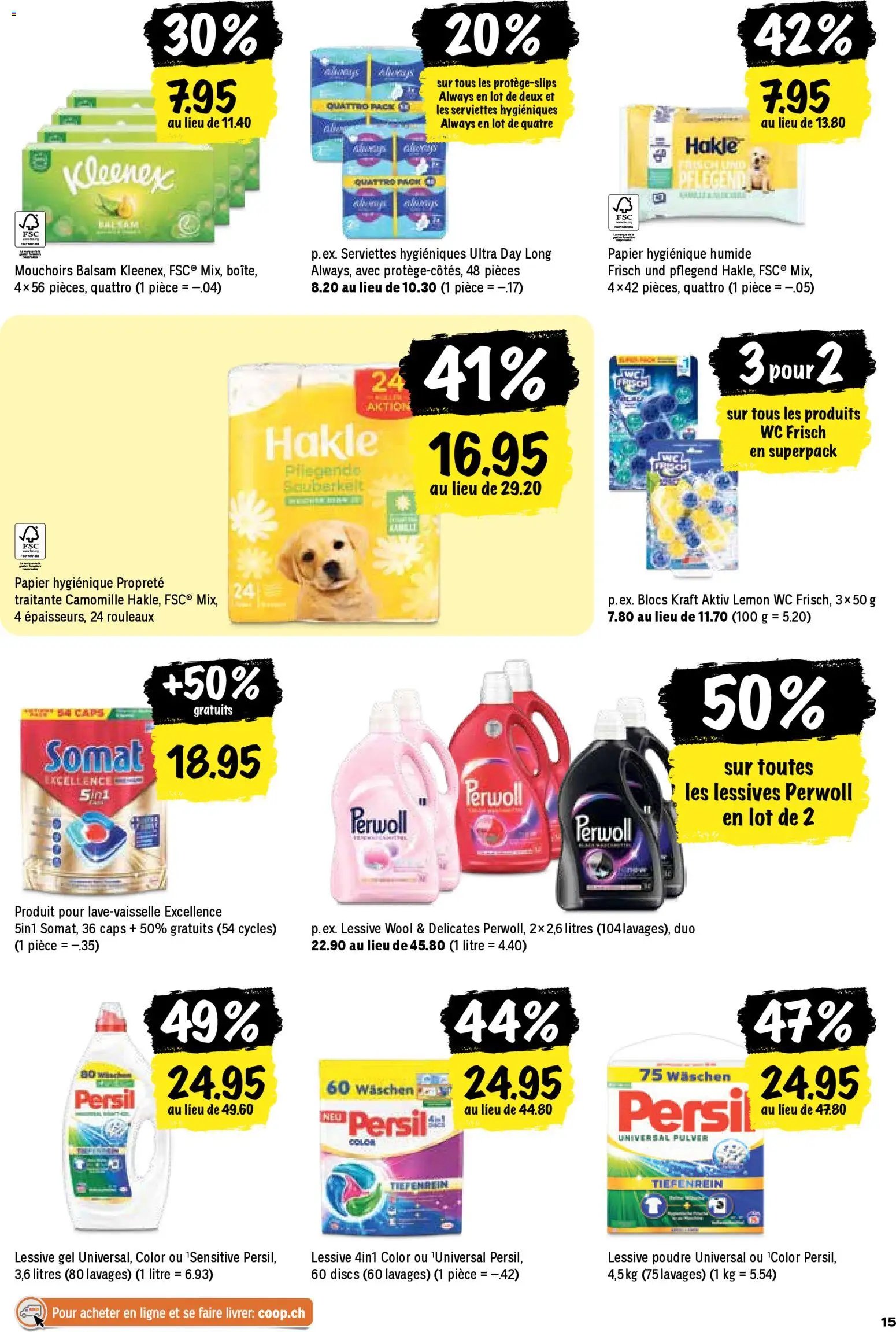 Coop - Les actions de la semaine (2026-01-15 - 2026-01-21) | 15