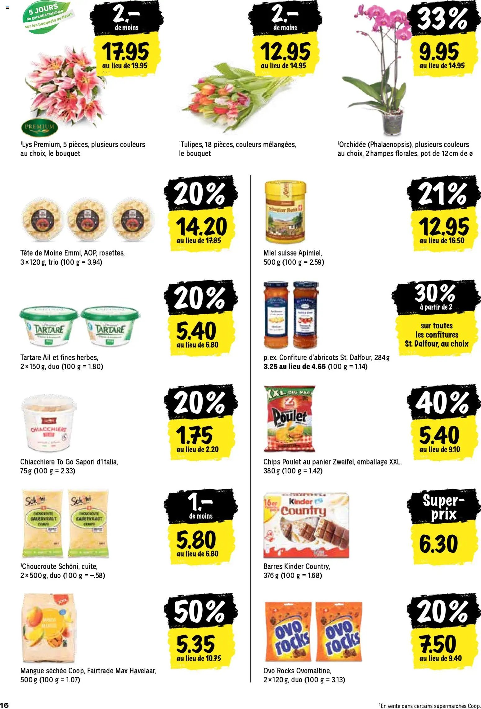 Coop - Les actions de la semaine (2026-01-15 - 2026-01-21) | 16