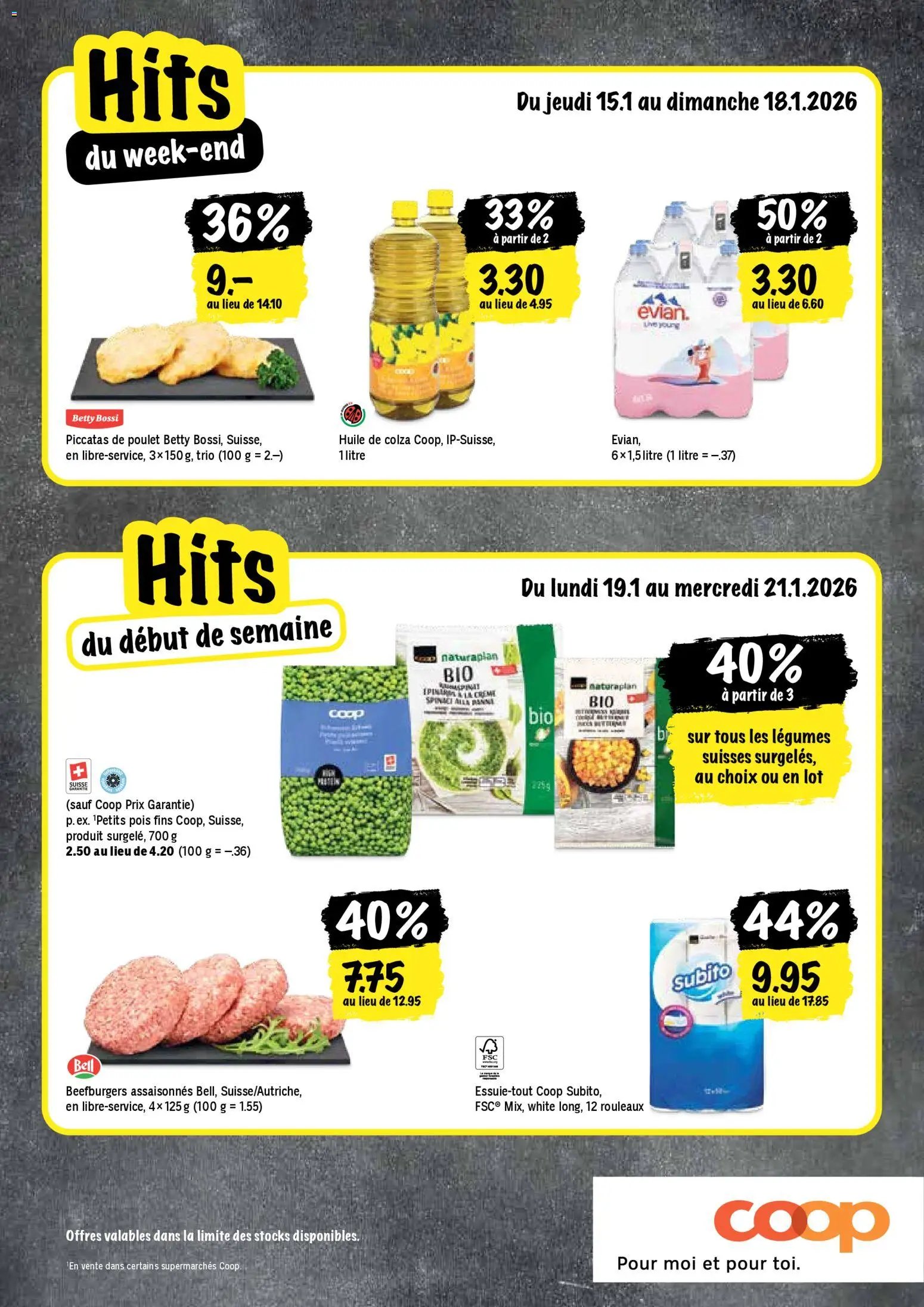 Coop - Les actions de la semaine (2026-01-15 - 2026-01-21) | 20