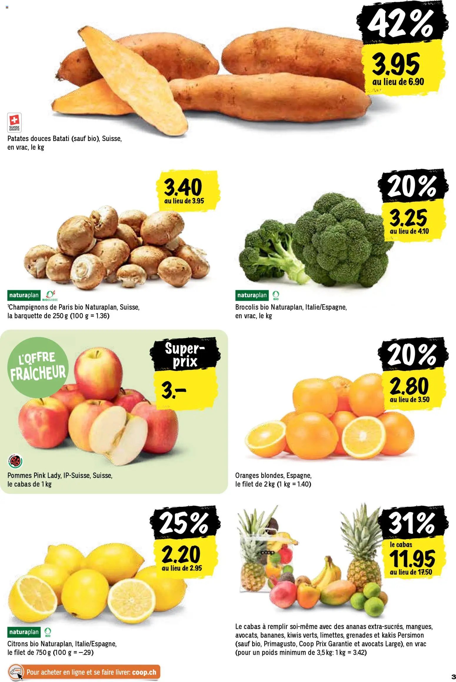 Coop - Les actions de la semaine (2026-01-15 - 2026-01-21) | 3