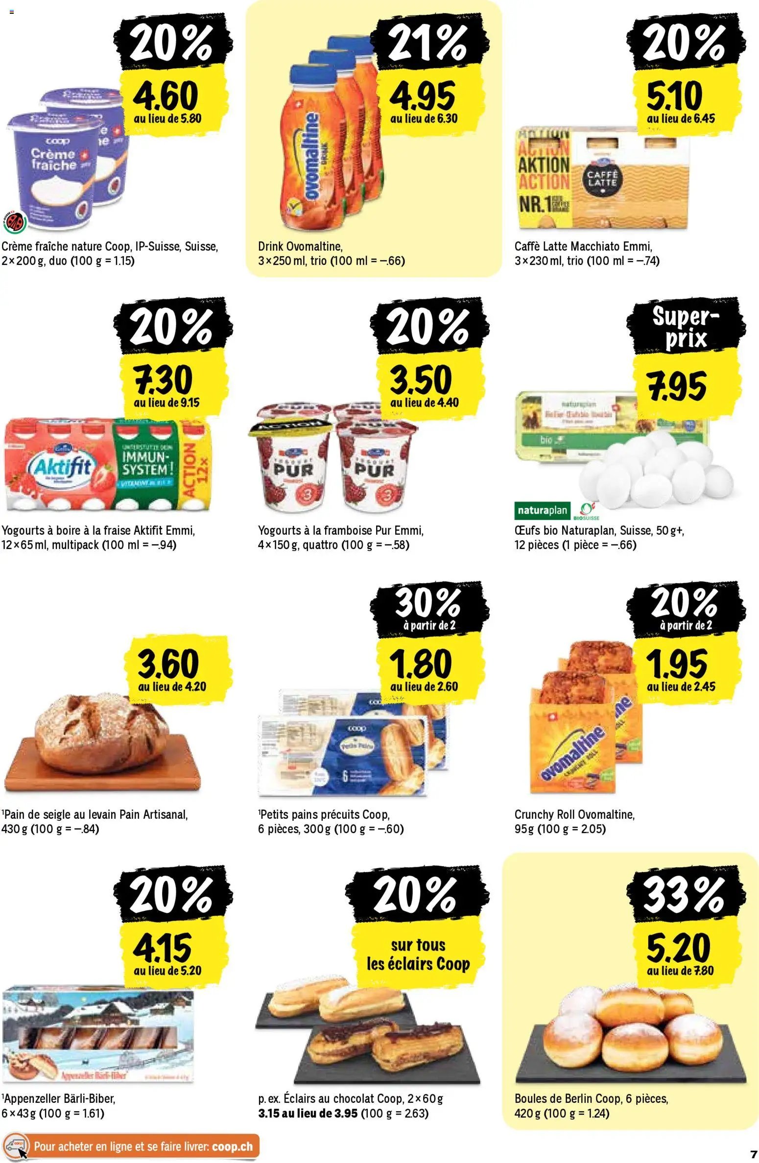 Coop - Les actions de la semaine (2026-01-15 - 2026-01-21) | 7