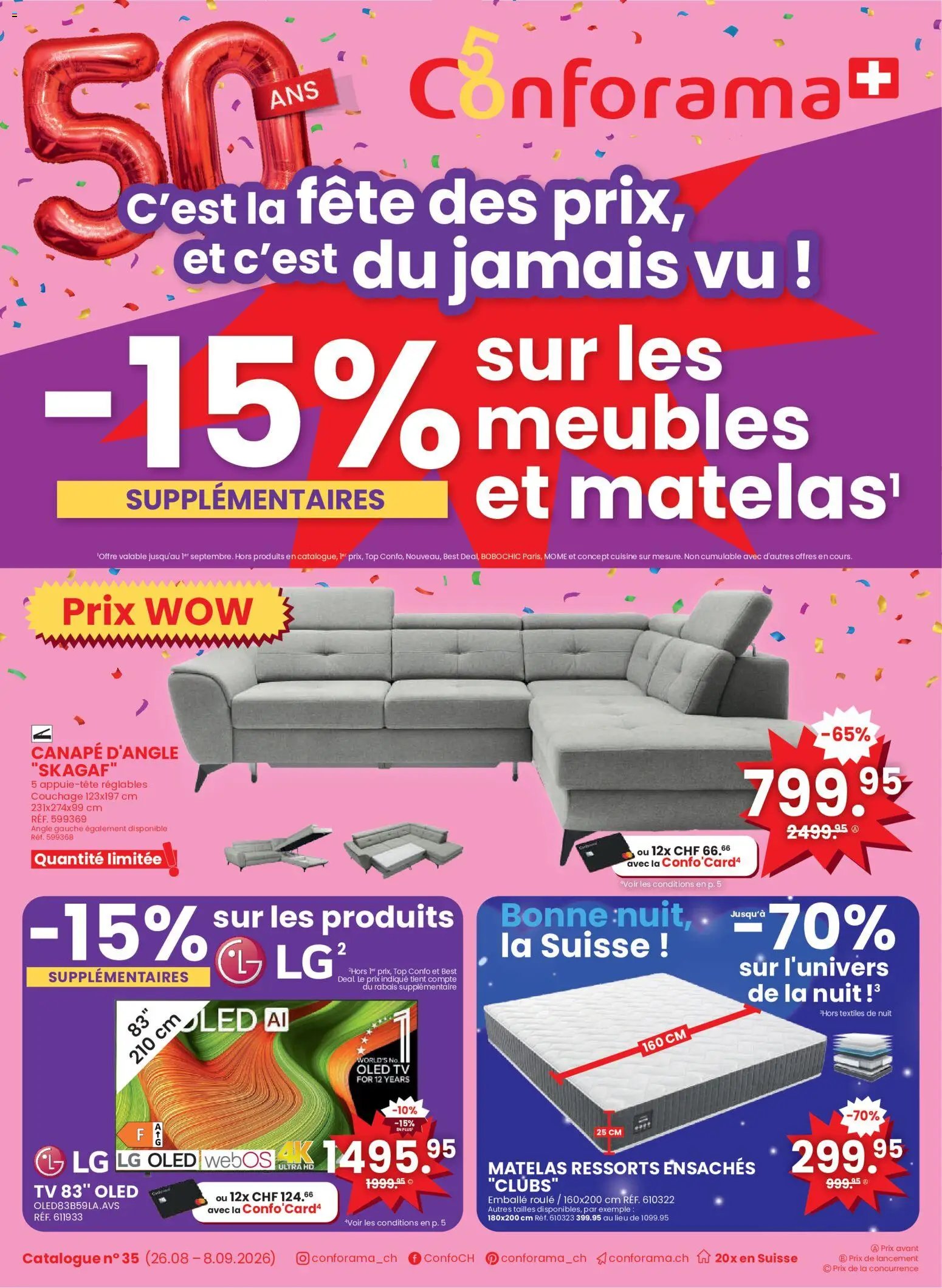 Conforama aktionen FR