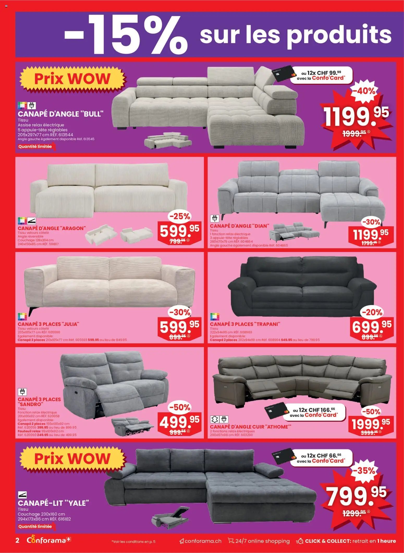 Conforama aktionen FR