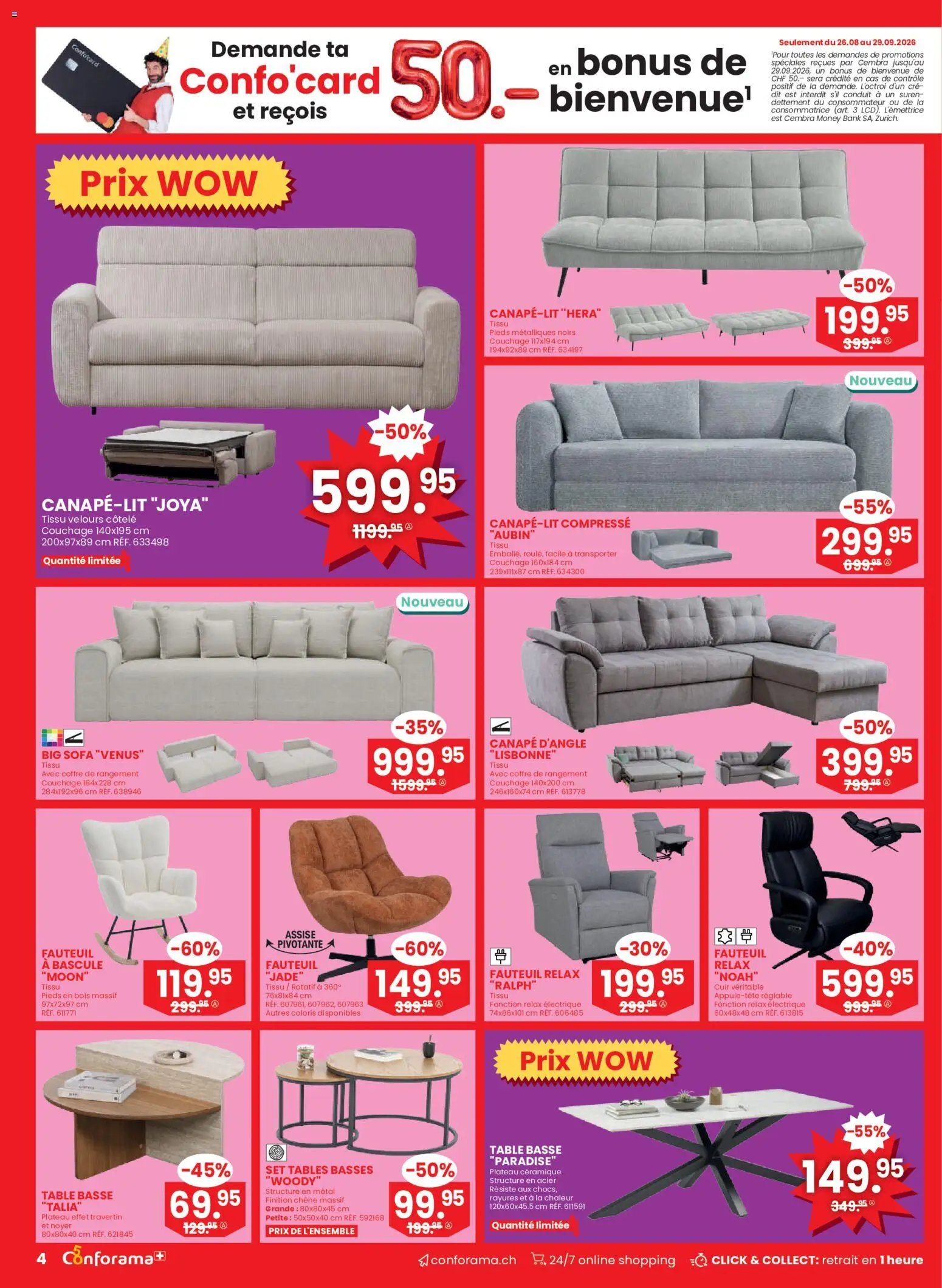 Conforama aktionen FR
