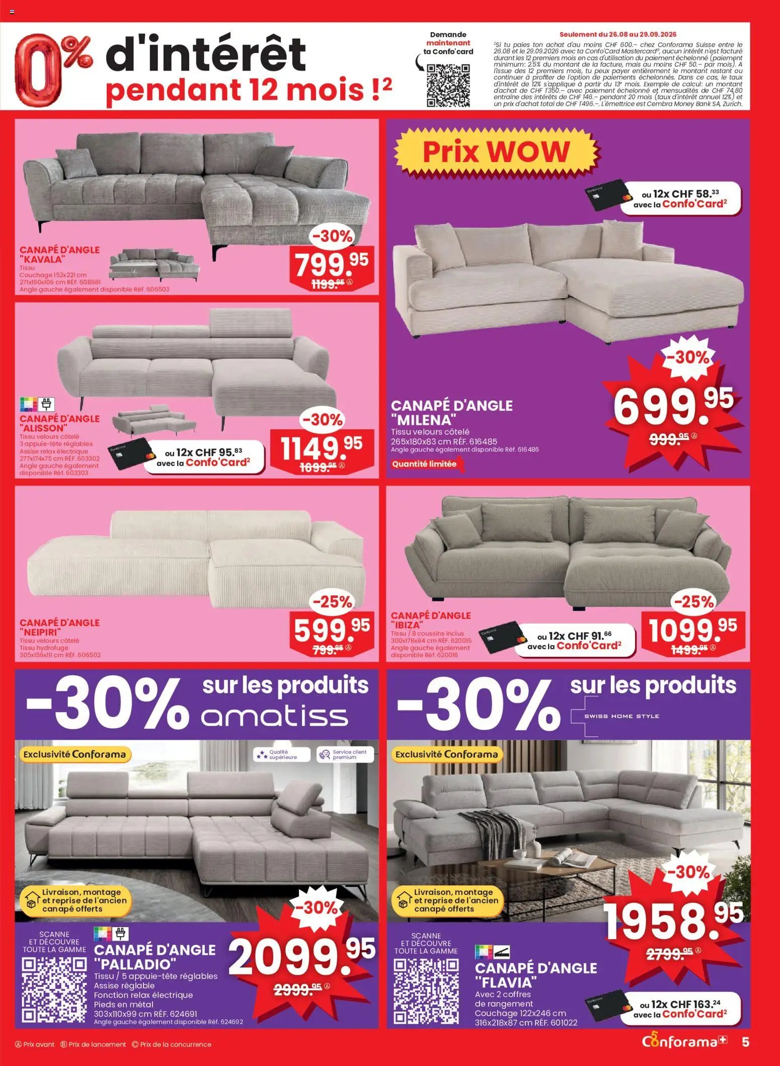 Conforama aktionen FR