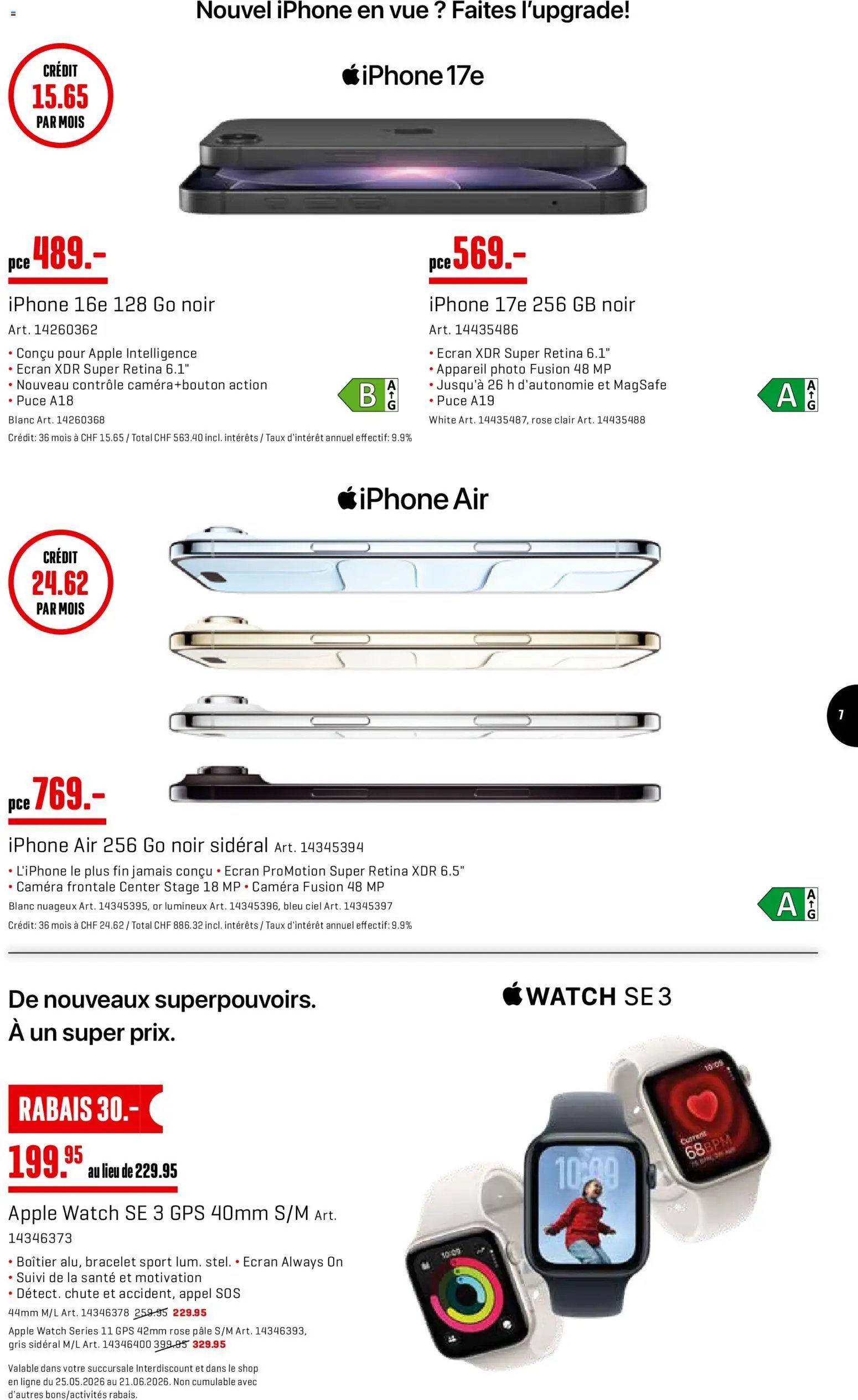 Interdiscount aktionen FR
