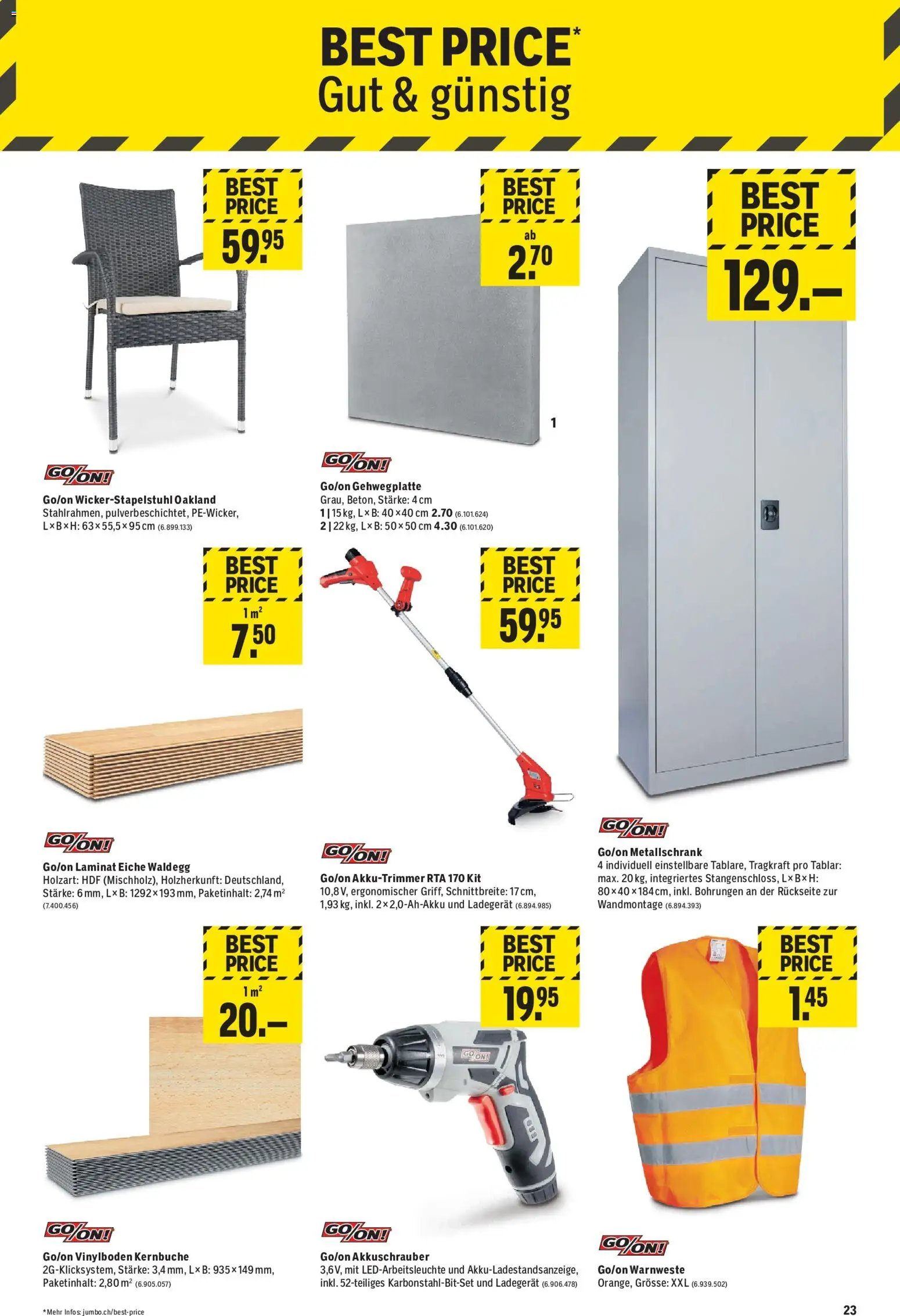Jumbo aktionen