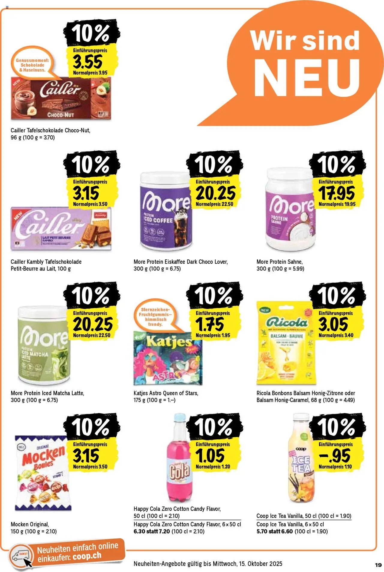 Coop Aktionen (2025-10-02 - 2025-10-08)