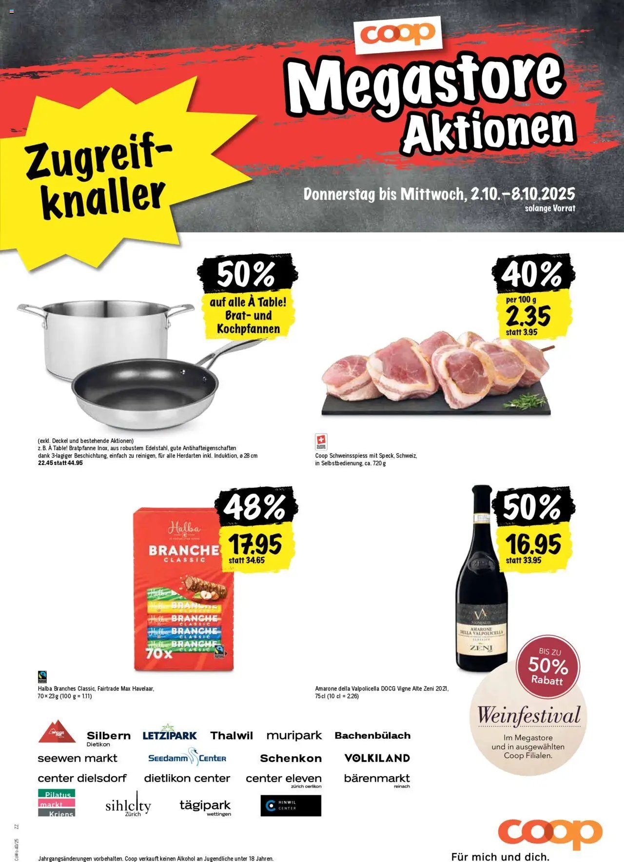 Coop Aktionen (2025-10-02 - 2025-10-08)