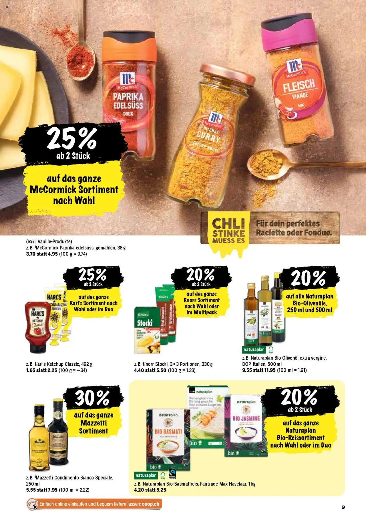 Coop Aktionen (2025-10-02 - 2025-10-08)