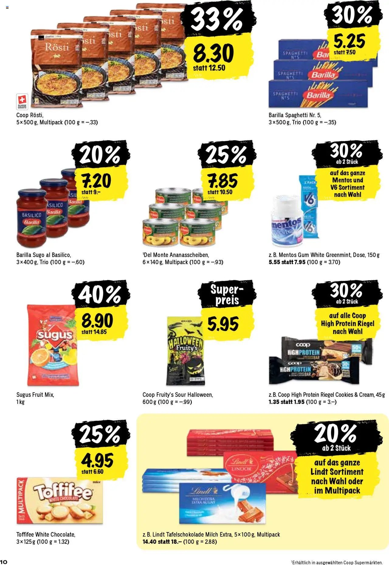 Coop Aktionen (2025-10-02 - 2025-10-08)