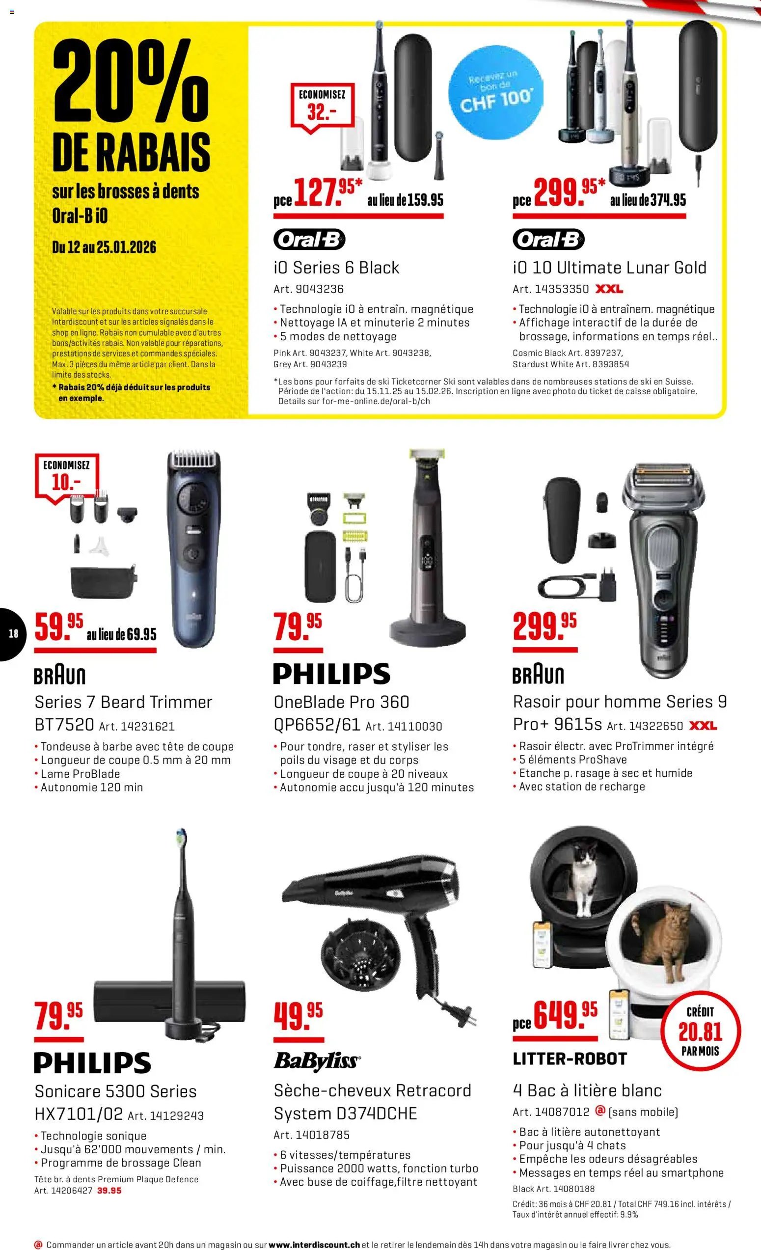 Interdiscount Aktionen FR (2026-01-12 - 2026-01-25) | 18