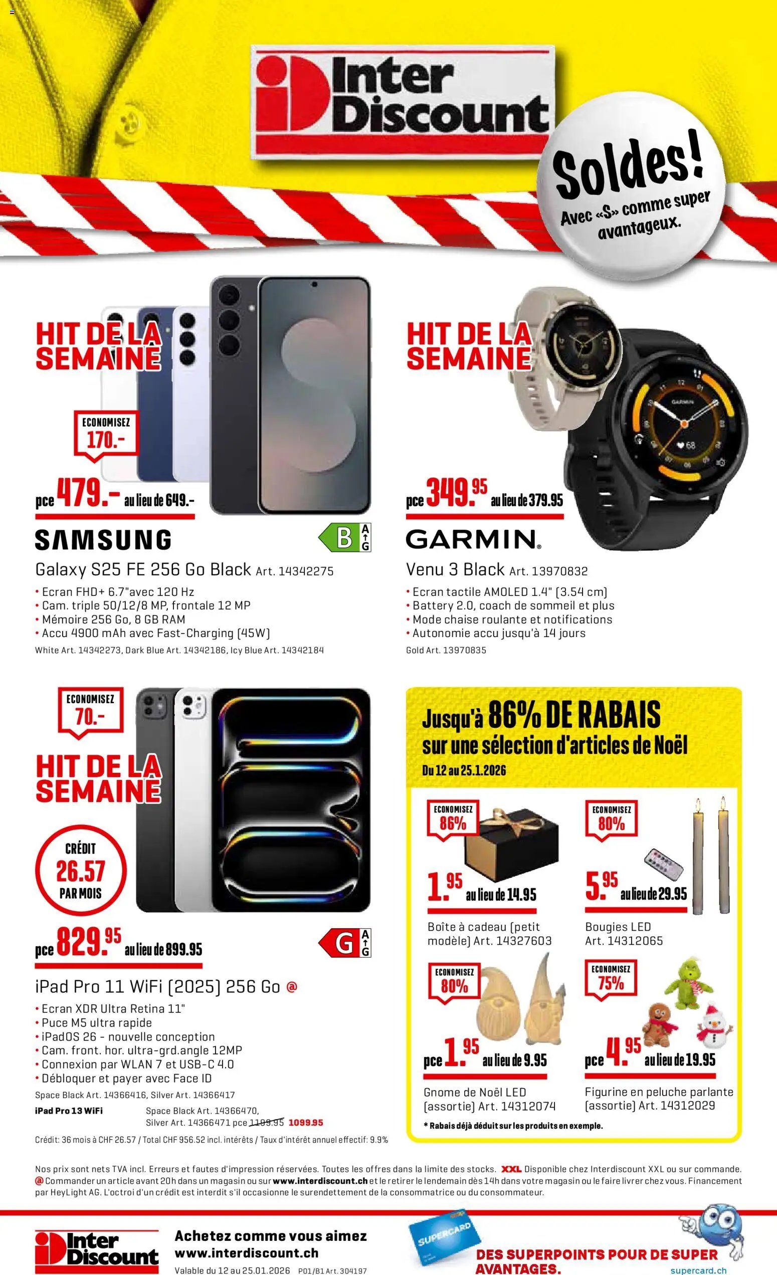 Interdiscount Aktionen FR (2026-01-12 - 2026-01-25) | 20