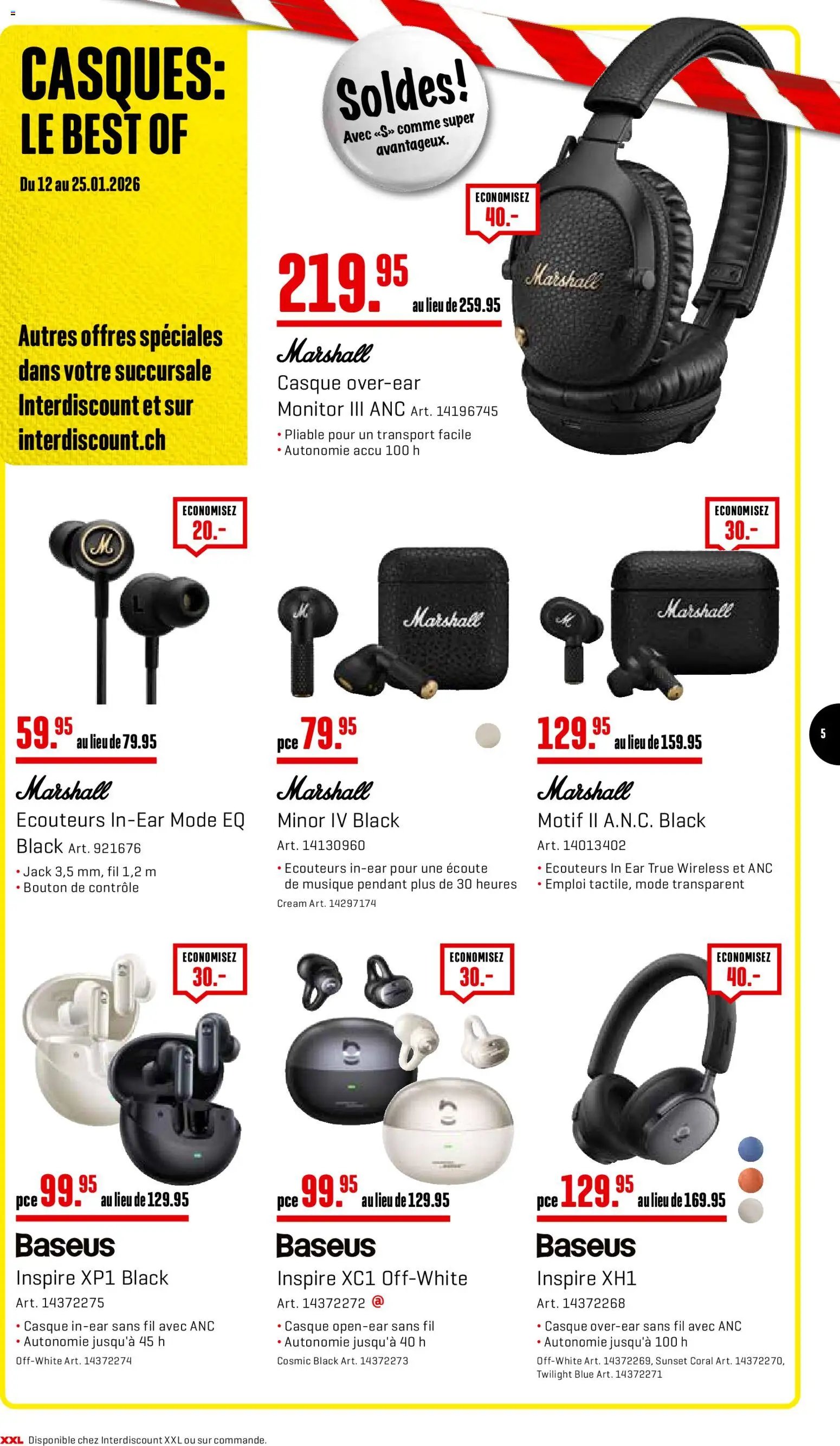 Interdiscount Aktionen FR (2026-01-12 - 2026-01-25) | 5