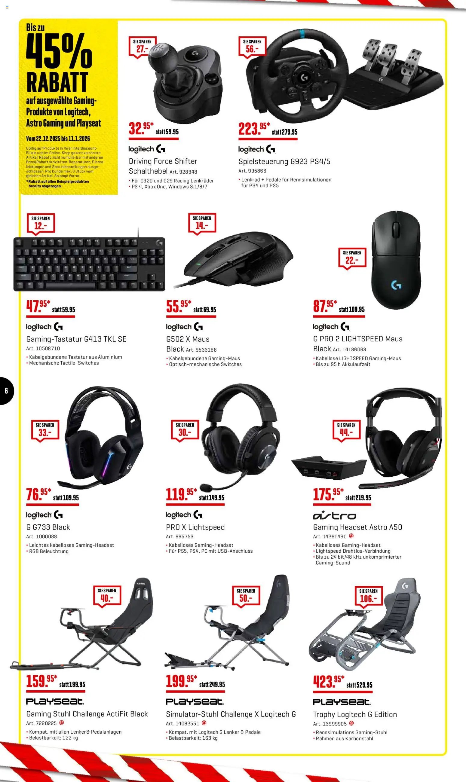 Interdiscount Aktionen Sale (2025-12-22 - 2026-01-11)