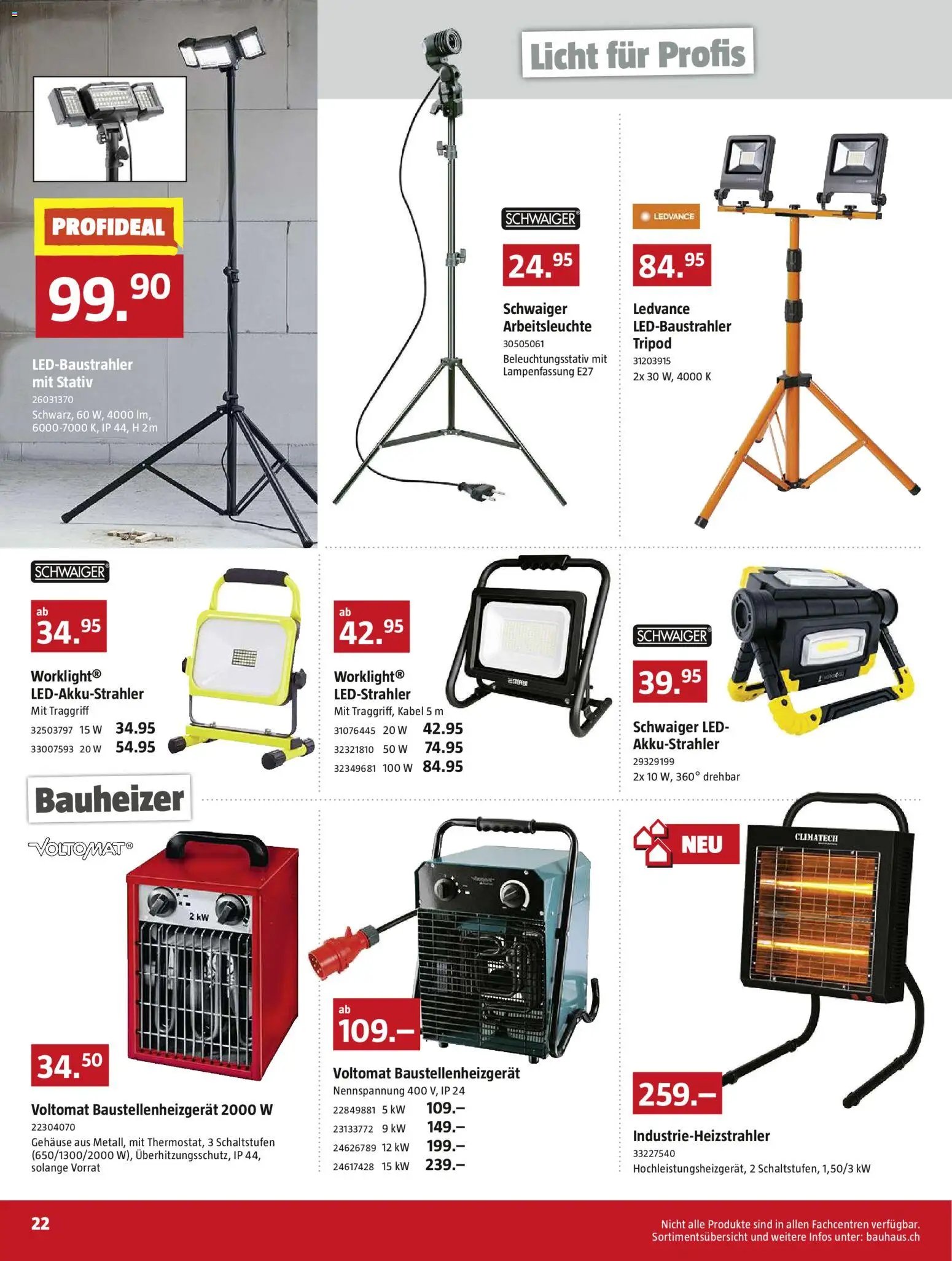 Bauhaus Aktionen (2026-01-26 - 2026-02-22) | 22