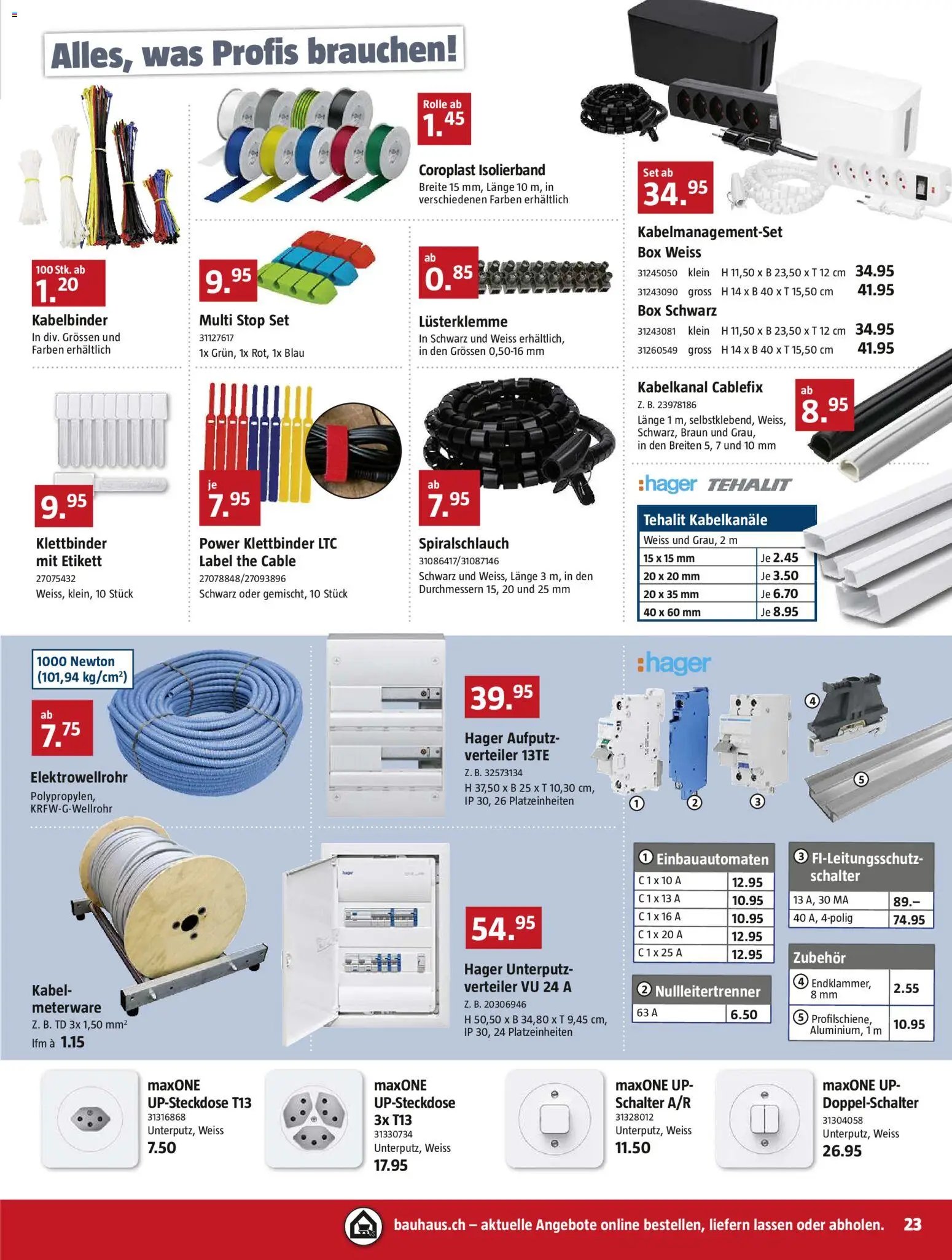 Bauhaus Aktionen (2026-01-26 - 2026-02-22) | 23