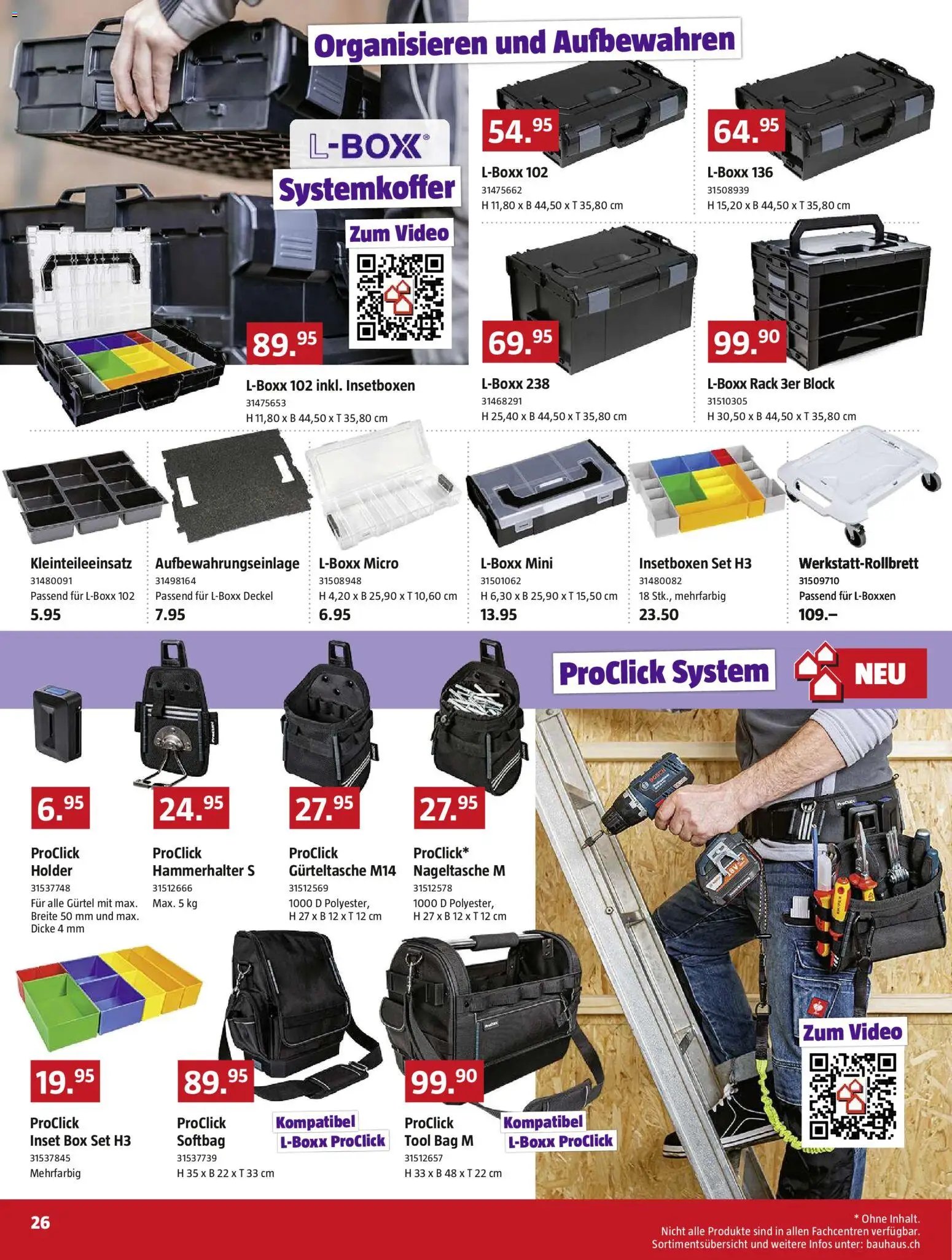 Bauhaus Aktionen (2026-01-26 - 2026-02-22) | 26