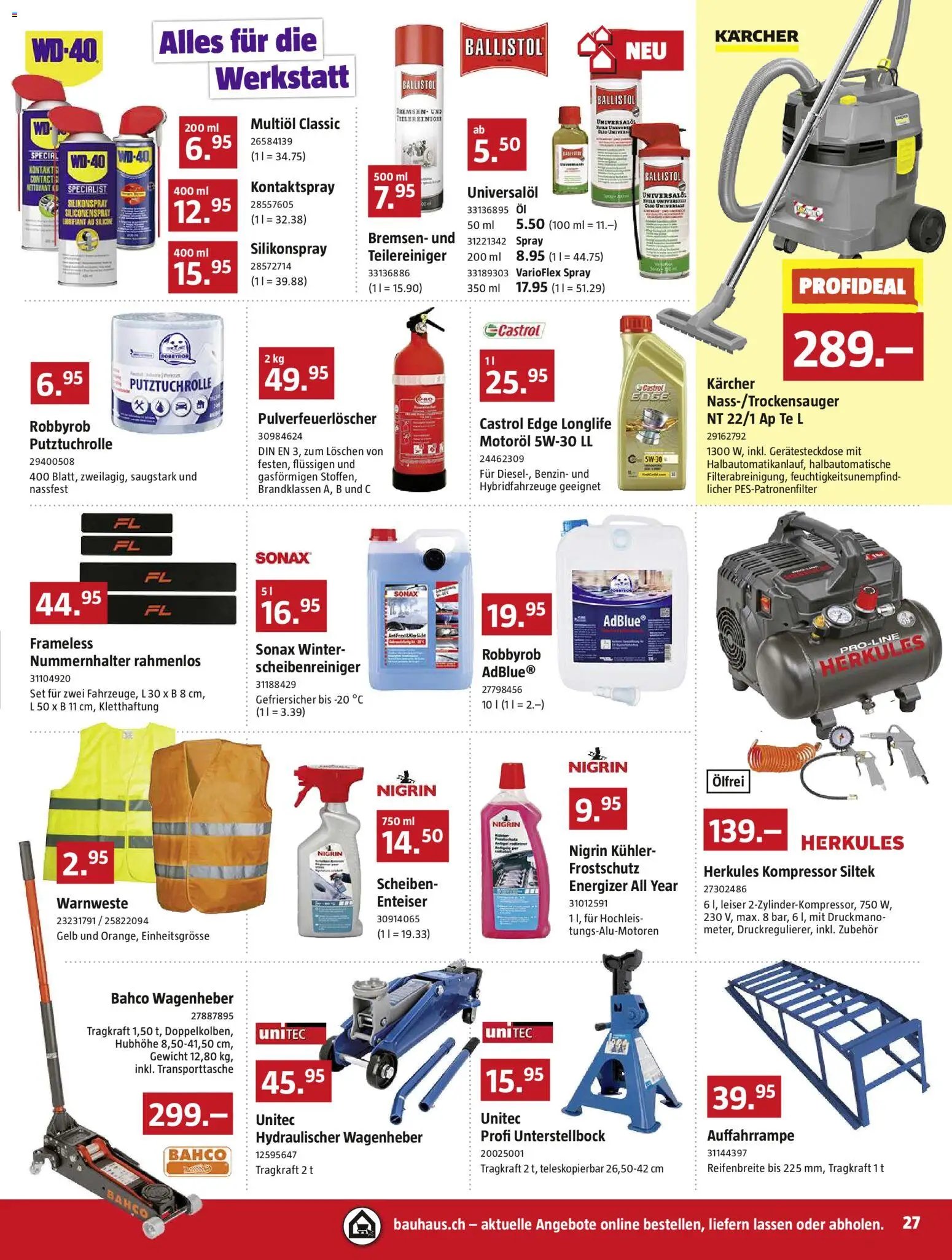 Bauhaus Aktionen (2026-01-26 - 2026-02-22) | 27