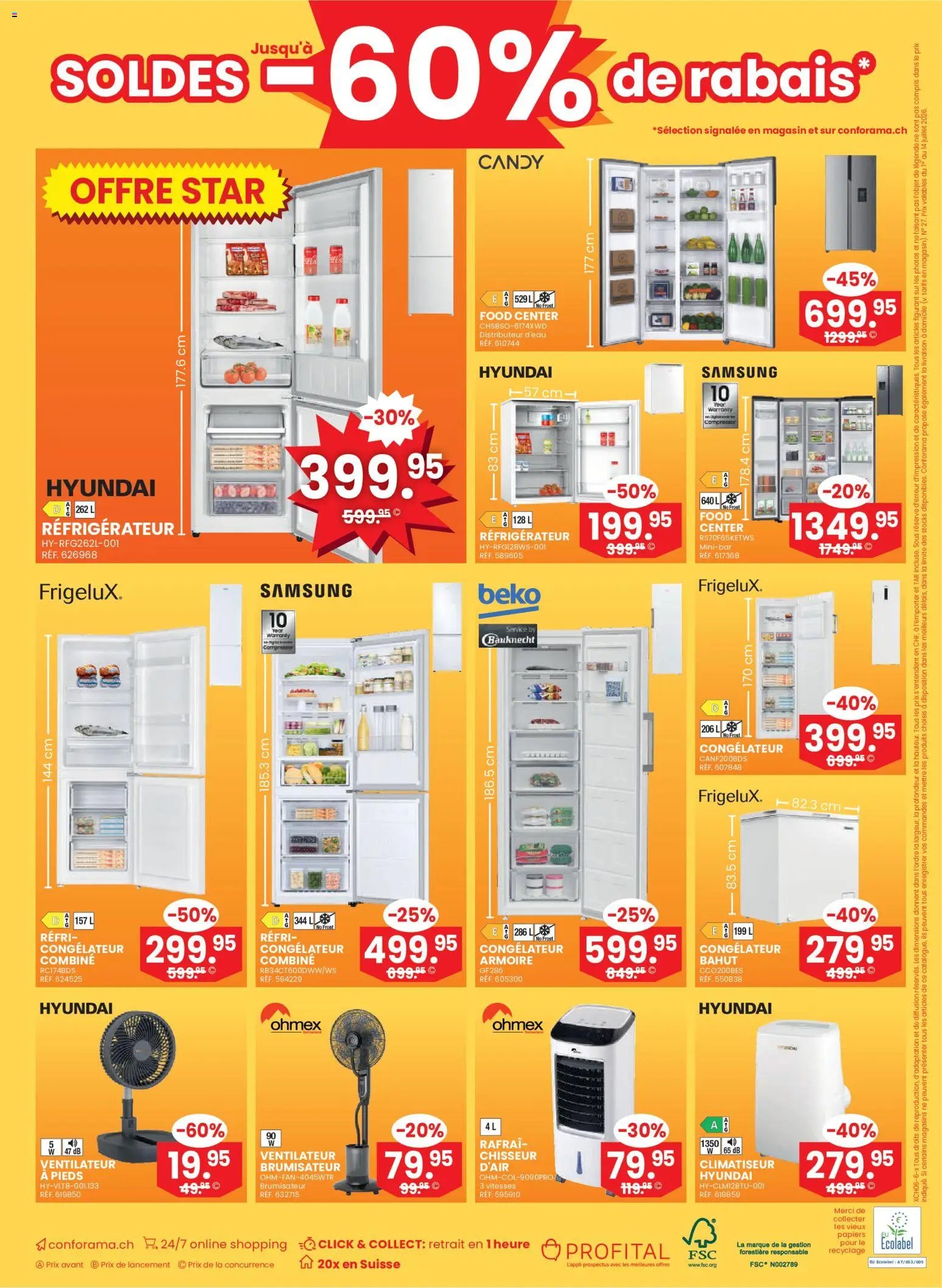 Conforama aktionen Soldes