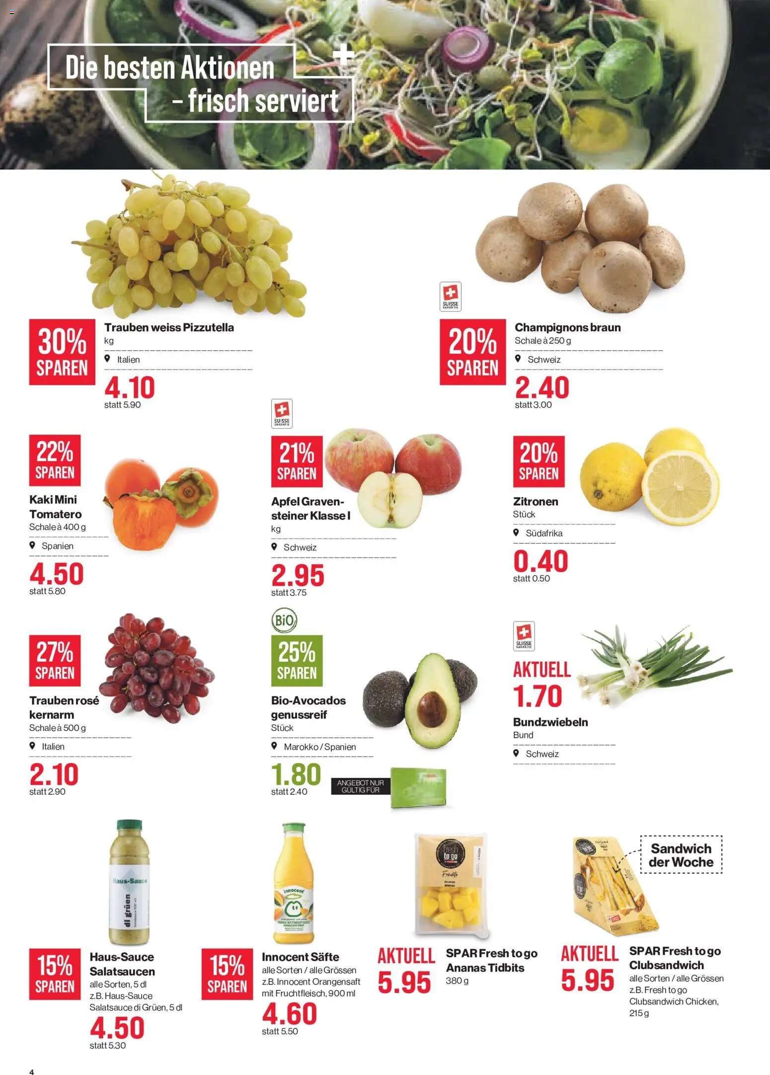 SPAR aktionen