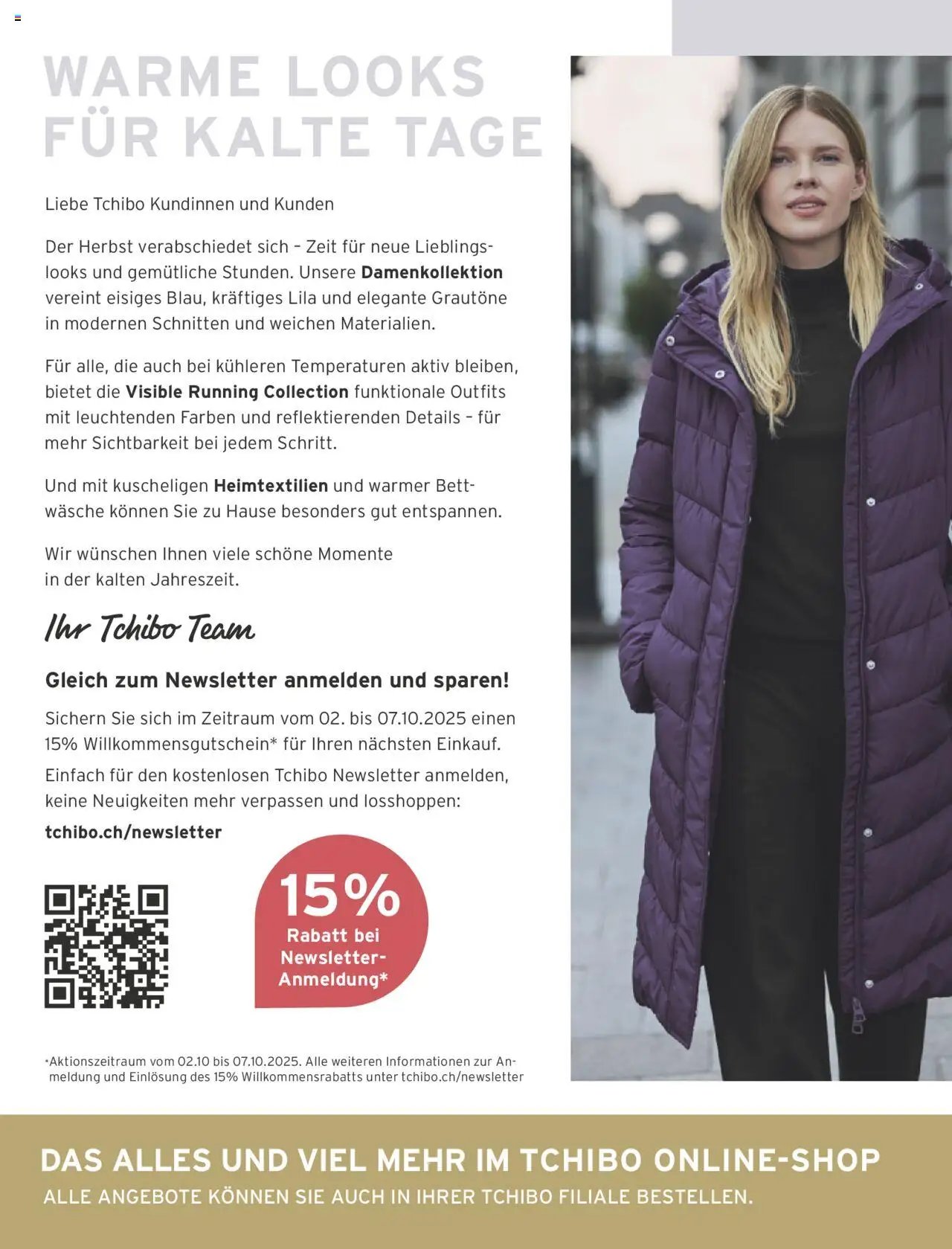 Tchibo Aktionen (2025-10-10 - 2025-10-31)