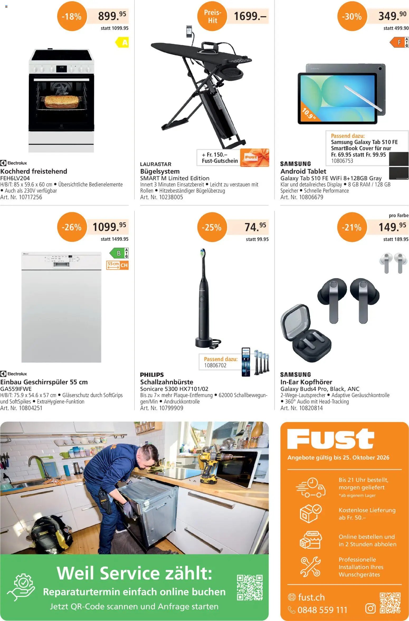 Fust aktionen